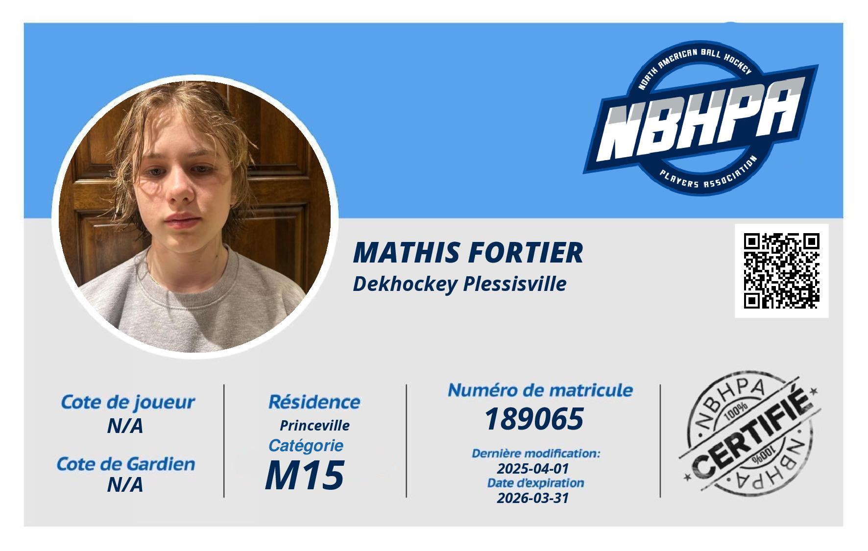 Mathis Fortier