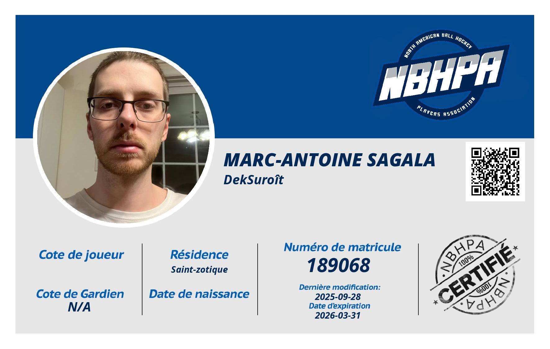 Marc-Antoine Sagala