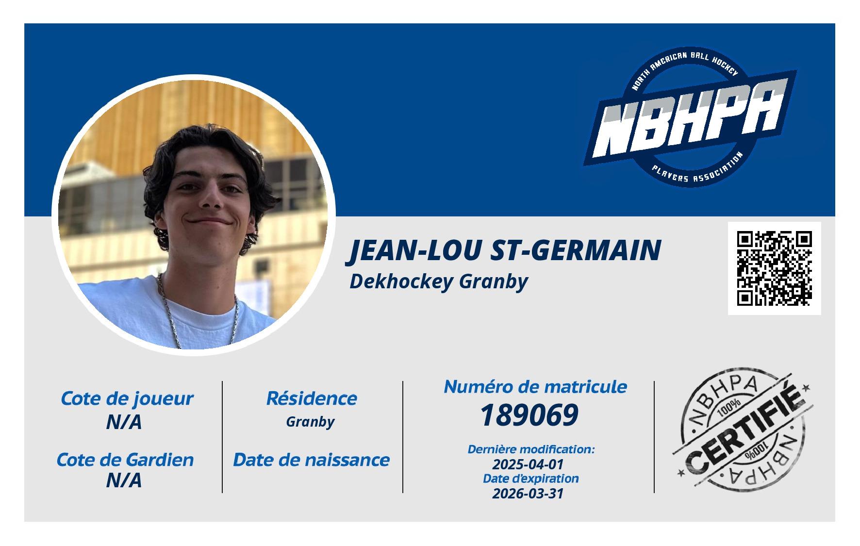 Jean-Lou St-Germain 