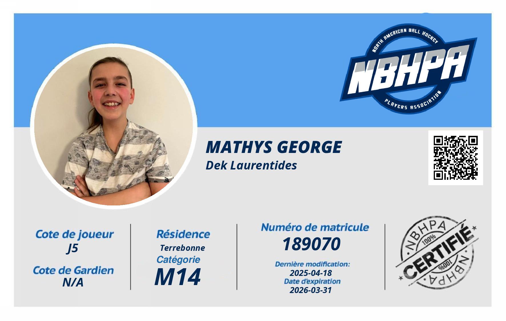 Mathys George