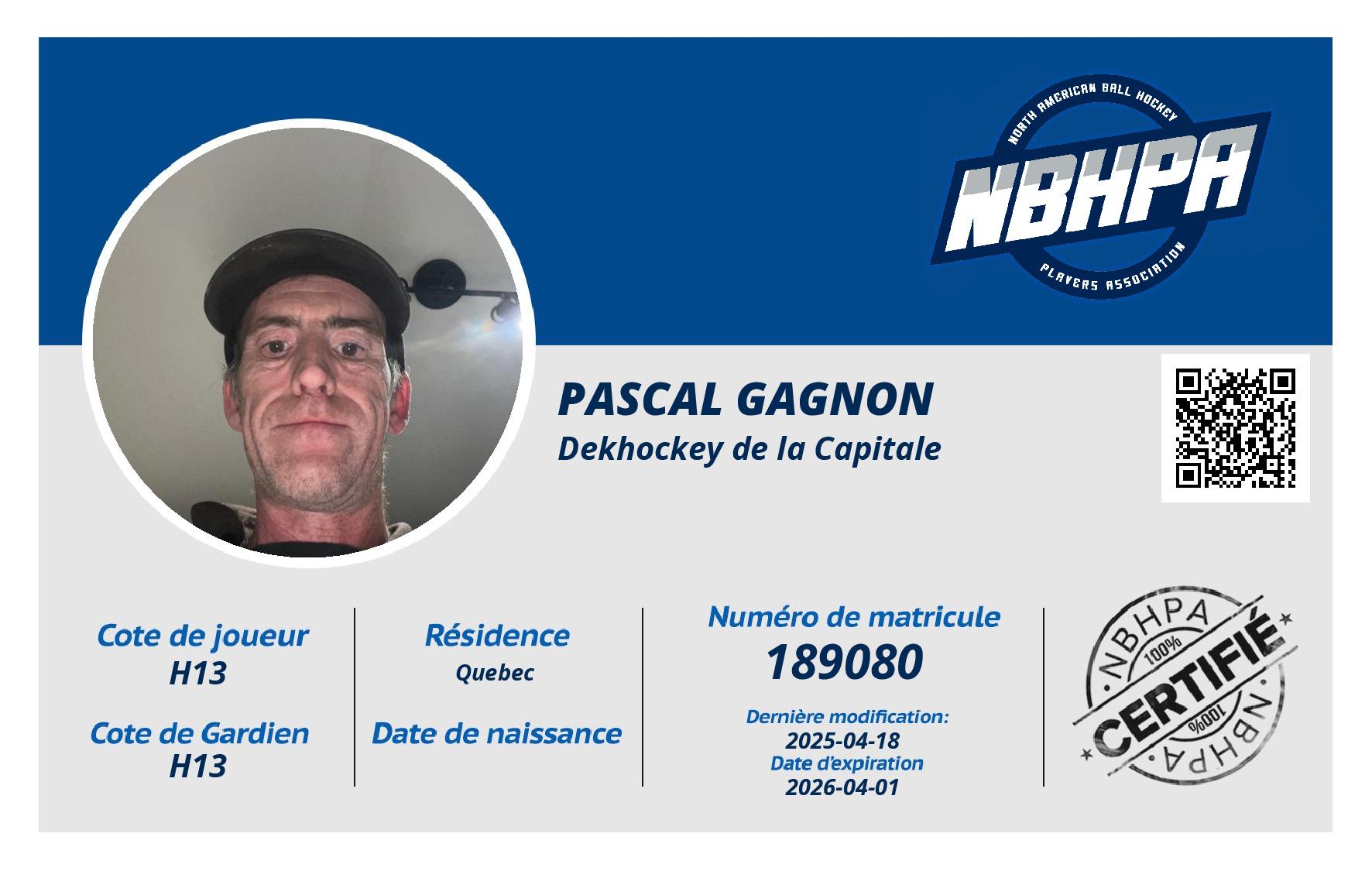 Pascal Gagnon