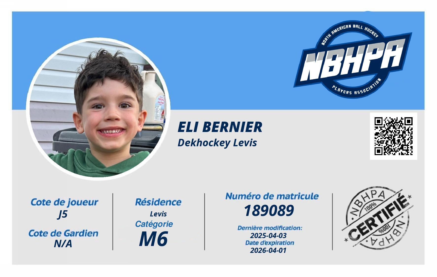 Eli Bernier