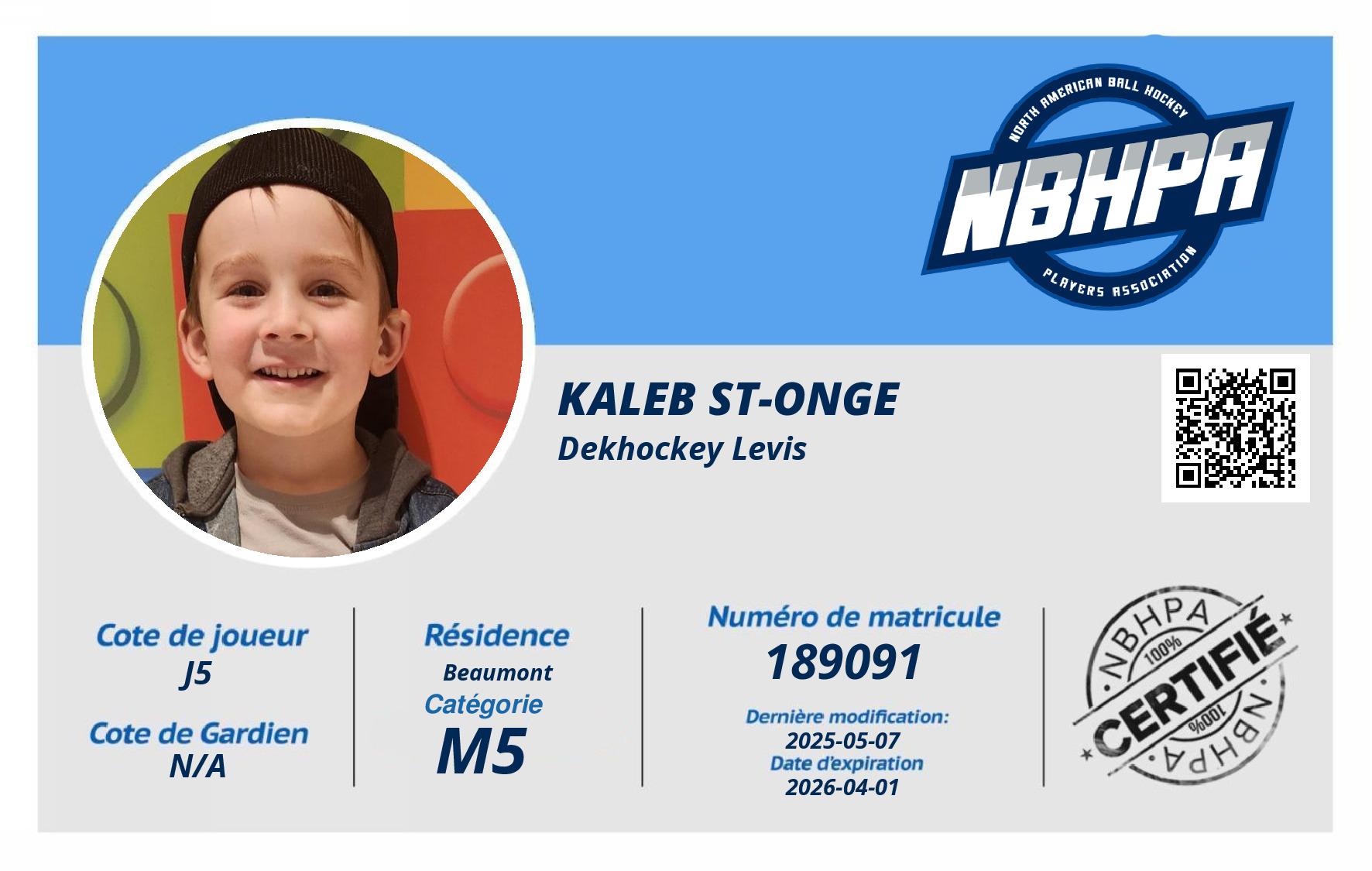 Kaleb St-Onge
