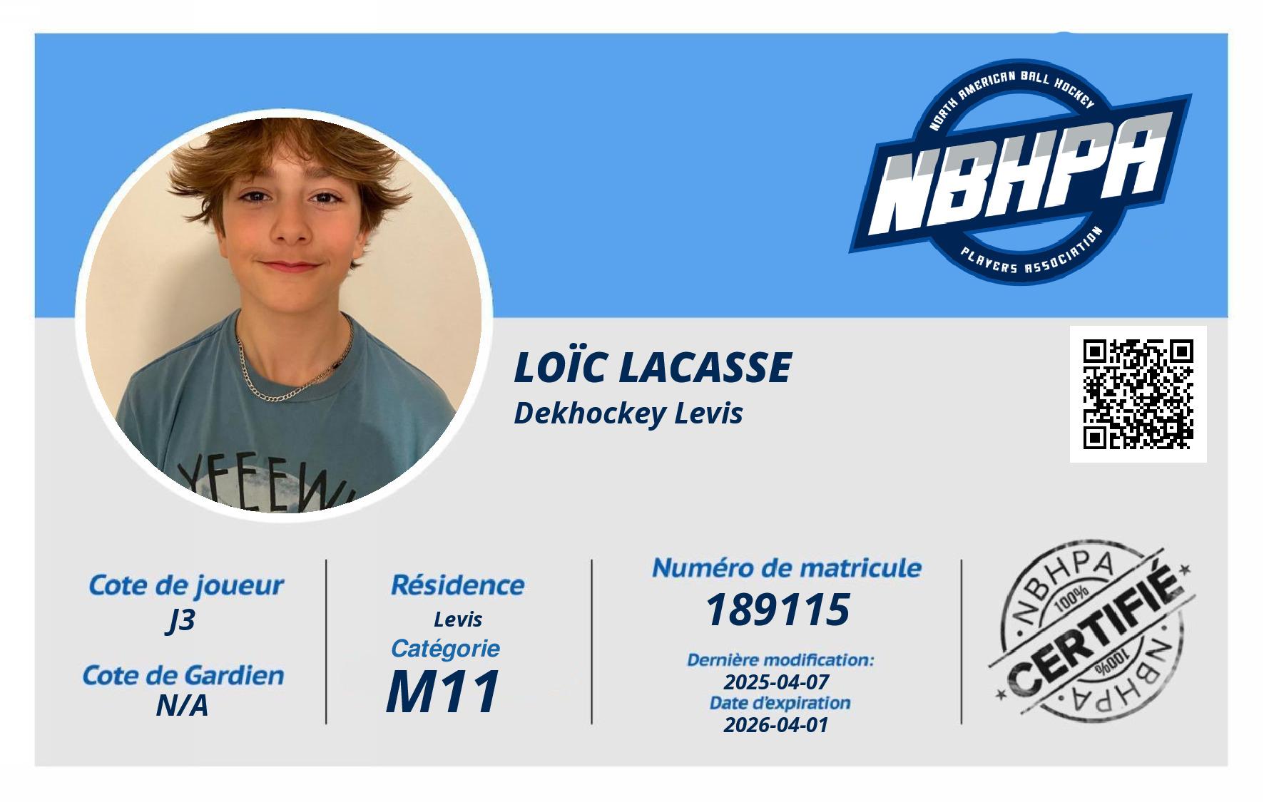 Loïc Lacasse
