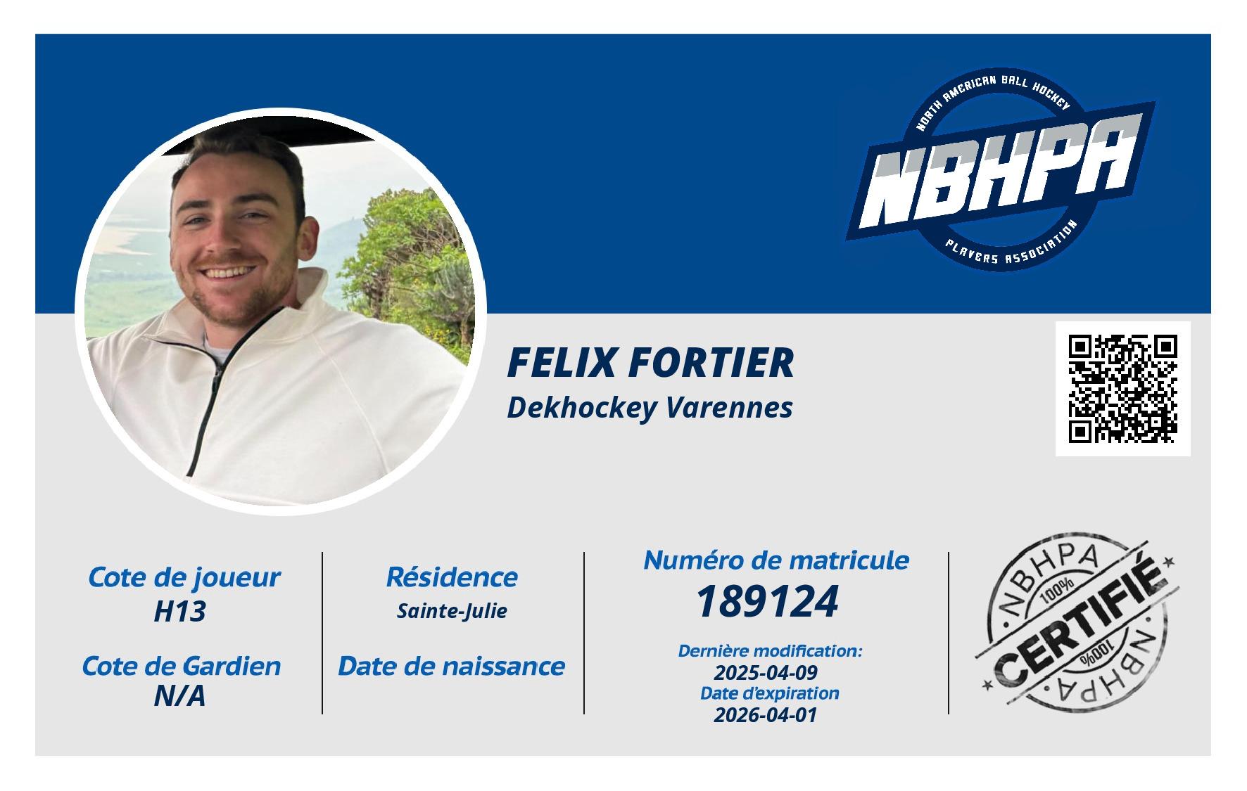 Felix Fortier