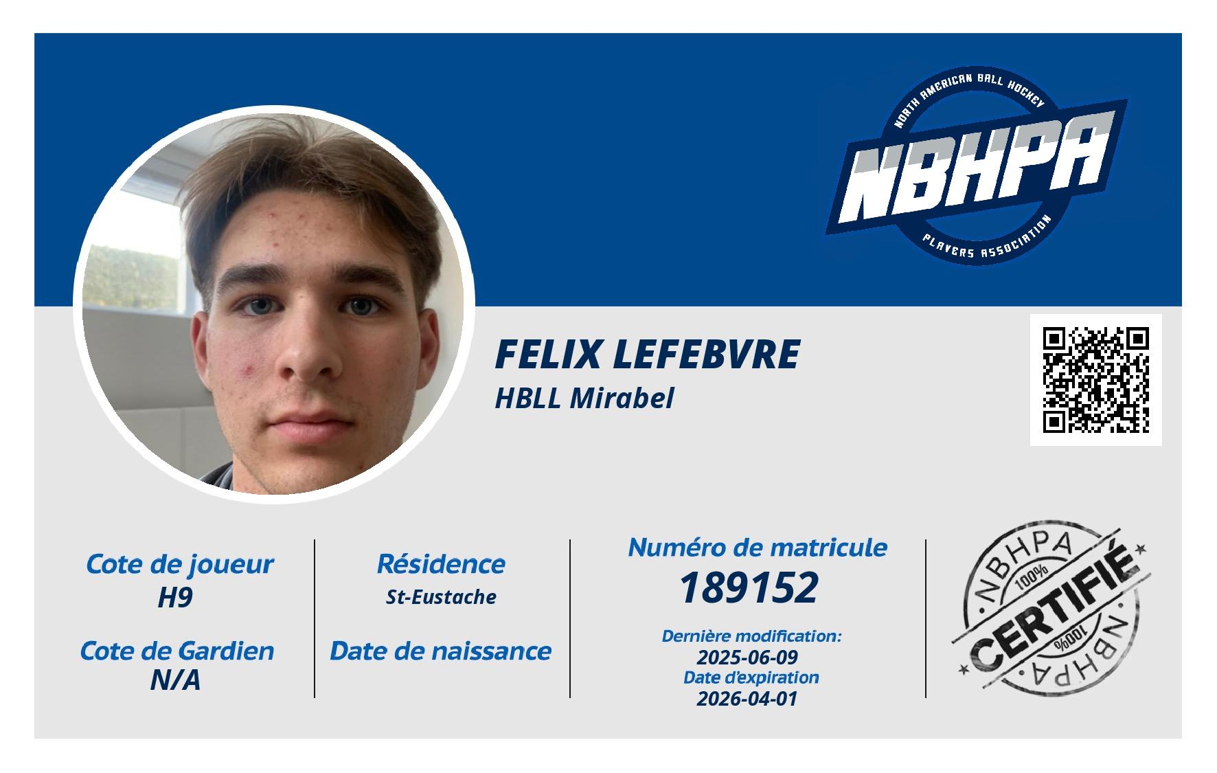 Felix Lefebvre
