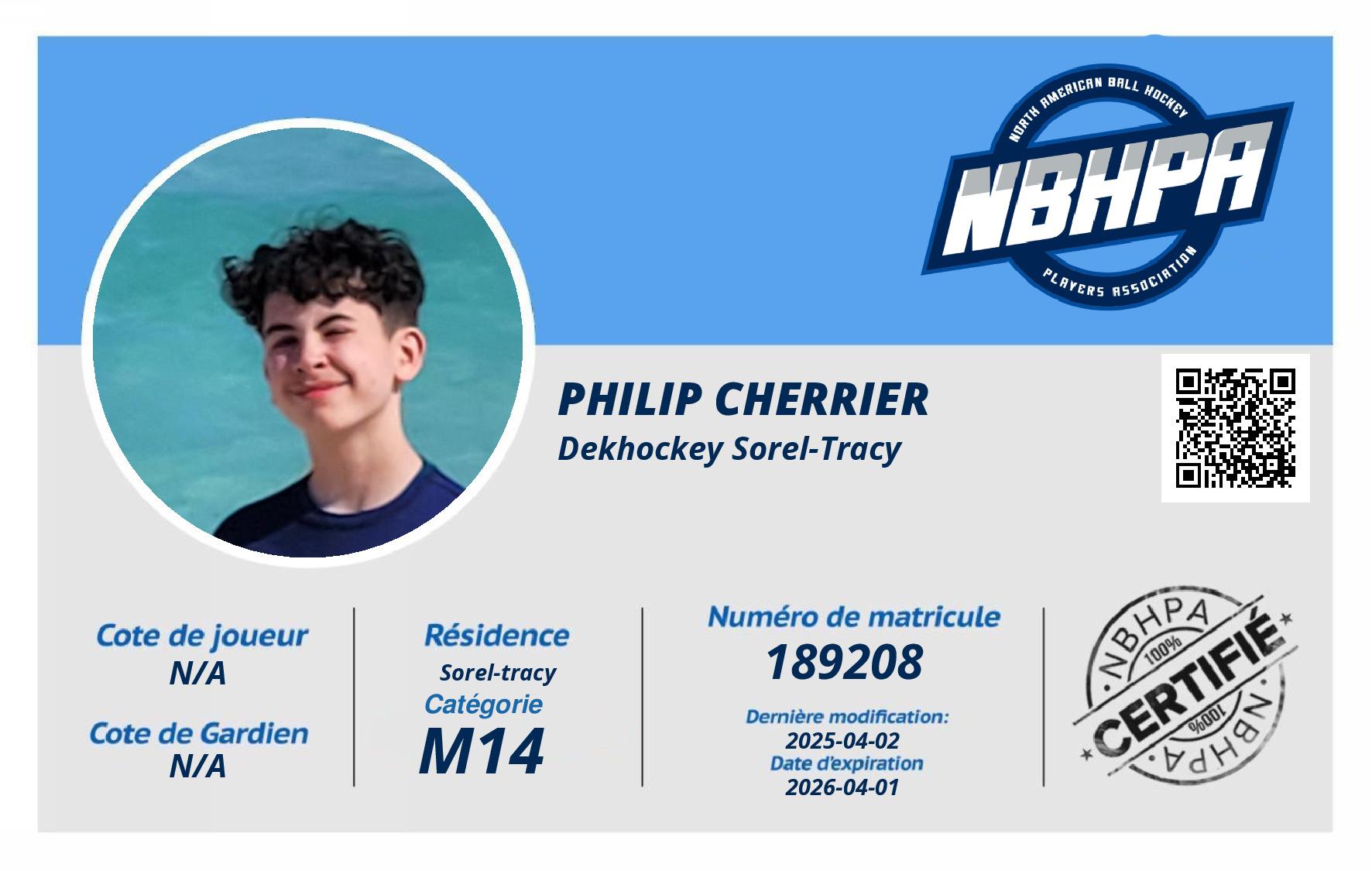 Philip Cherrier