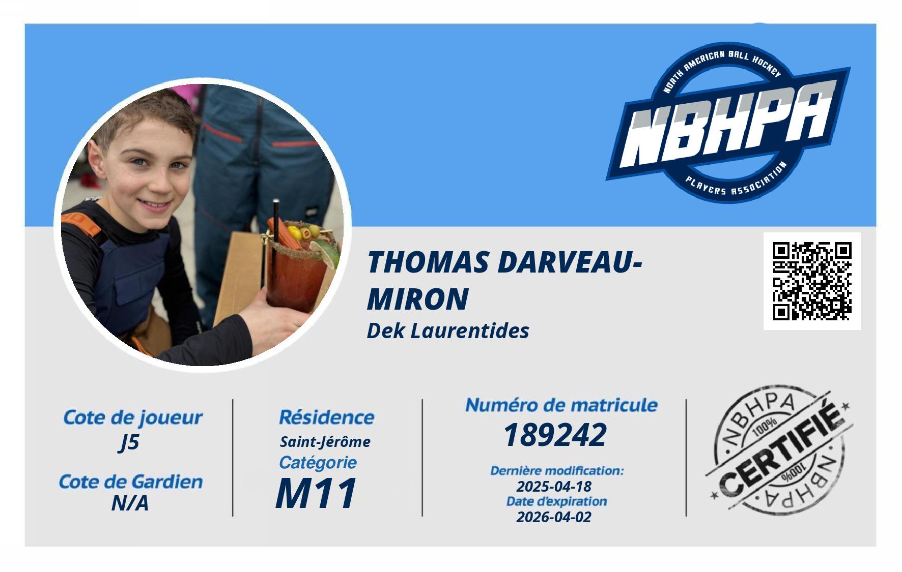Thomas Darveau-Miron