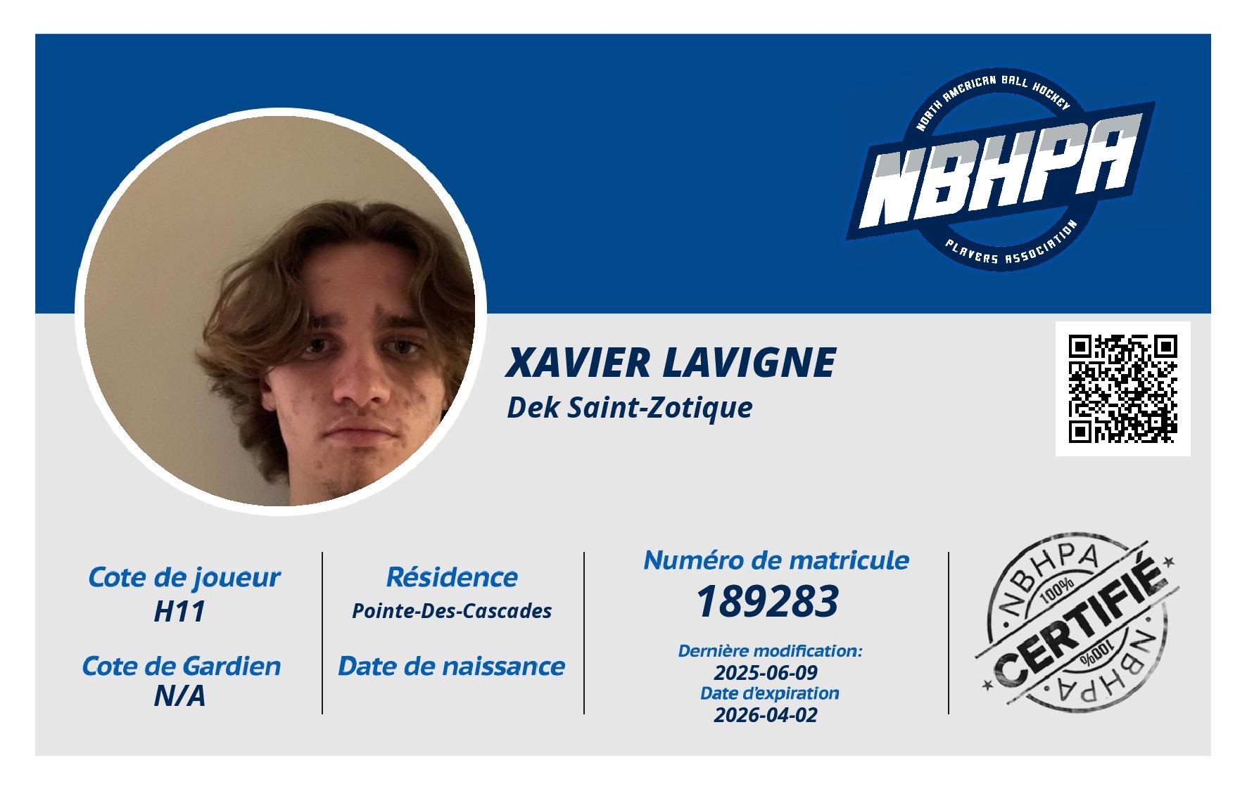 Xavier Lavigne