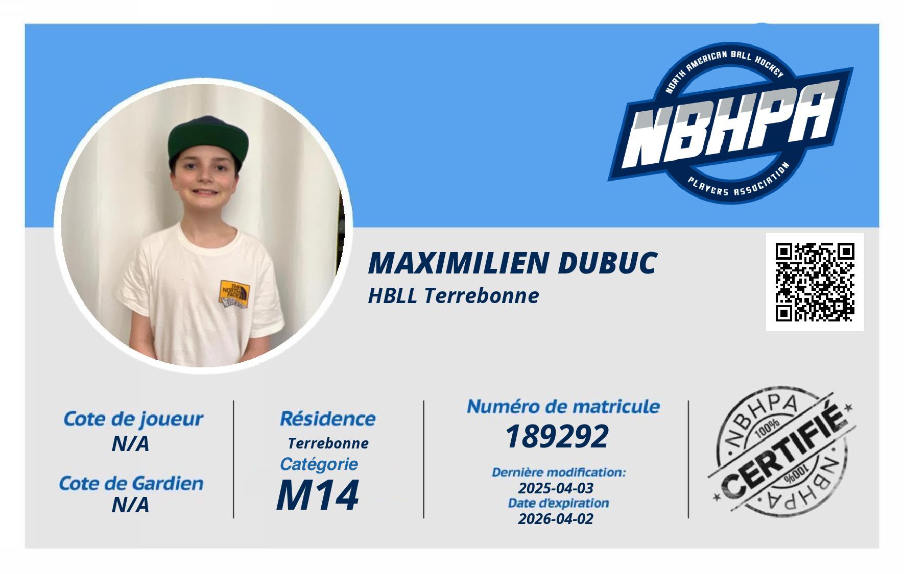 Maximilien Dubuc