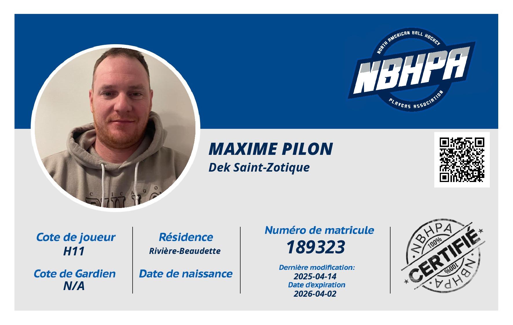 Maxime Pilon