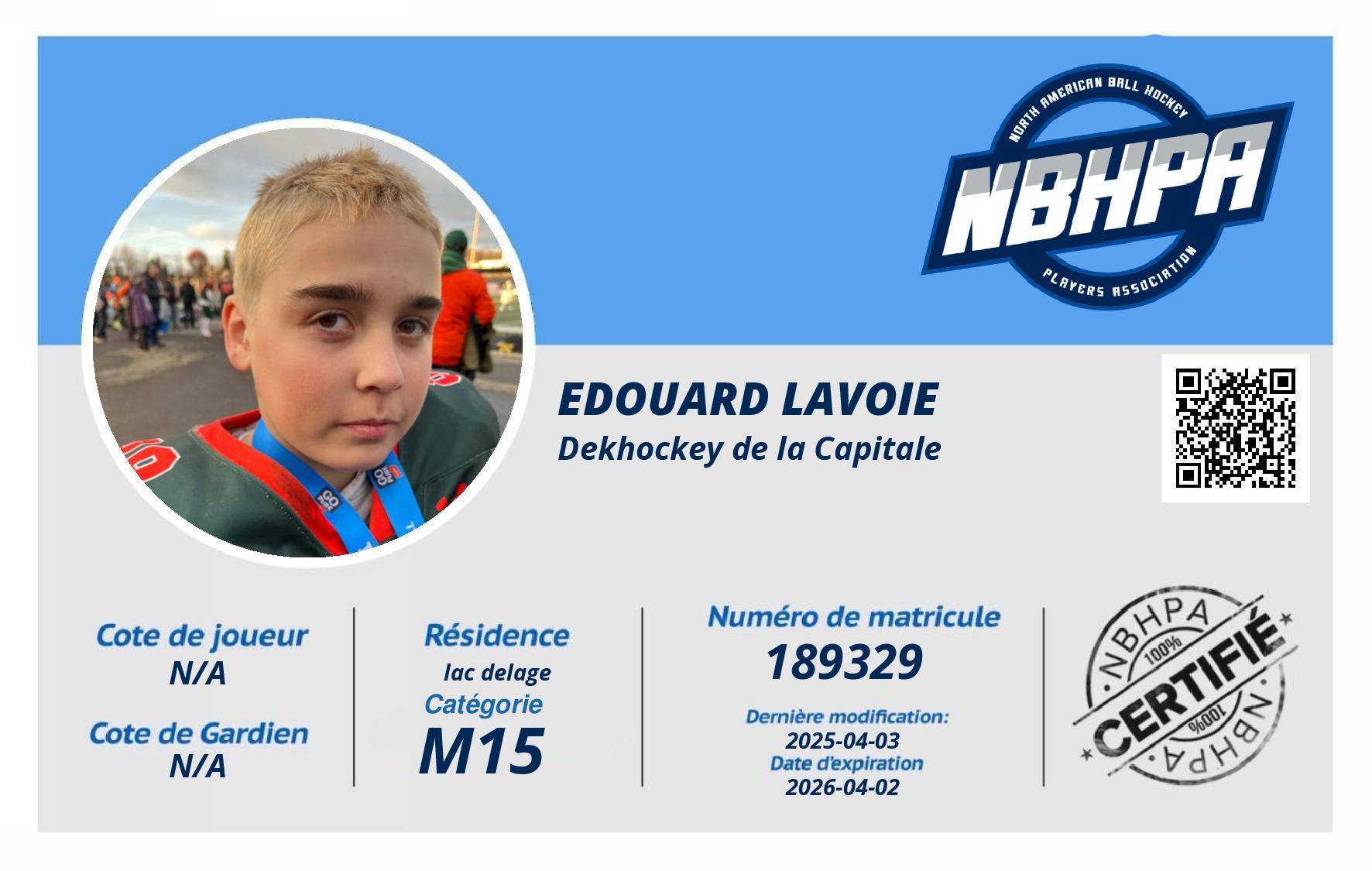 Edouard Lavoie