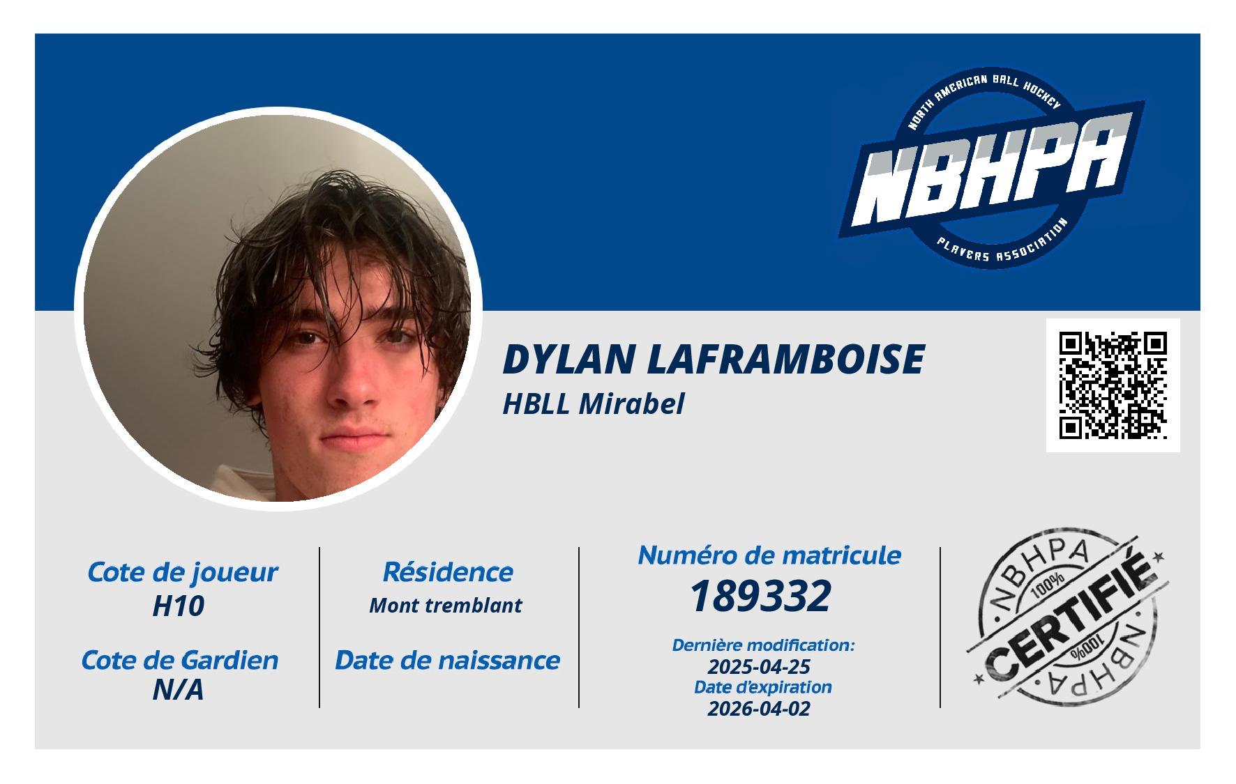 Dylan Laframboise