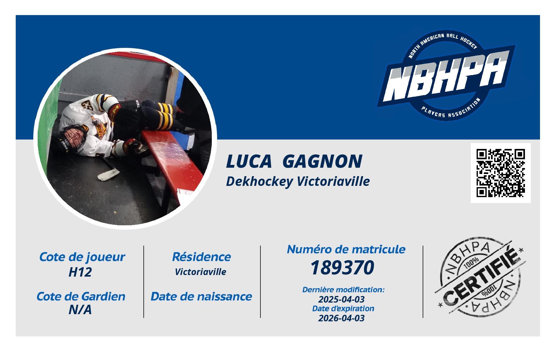 Luca  Gagnon