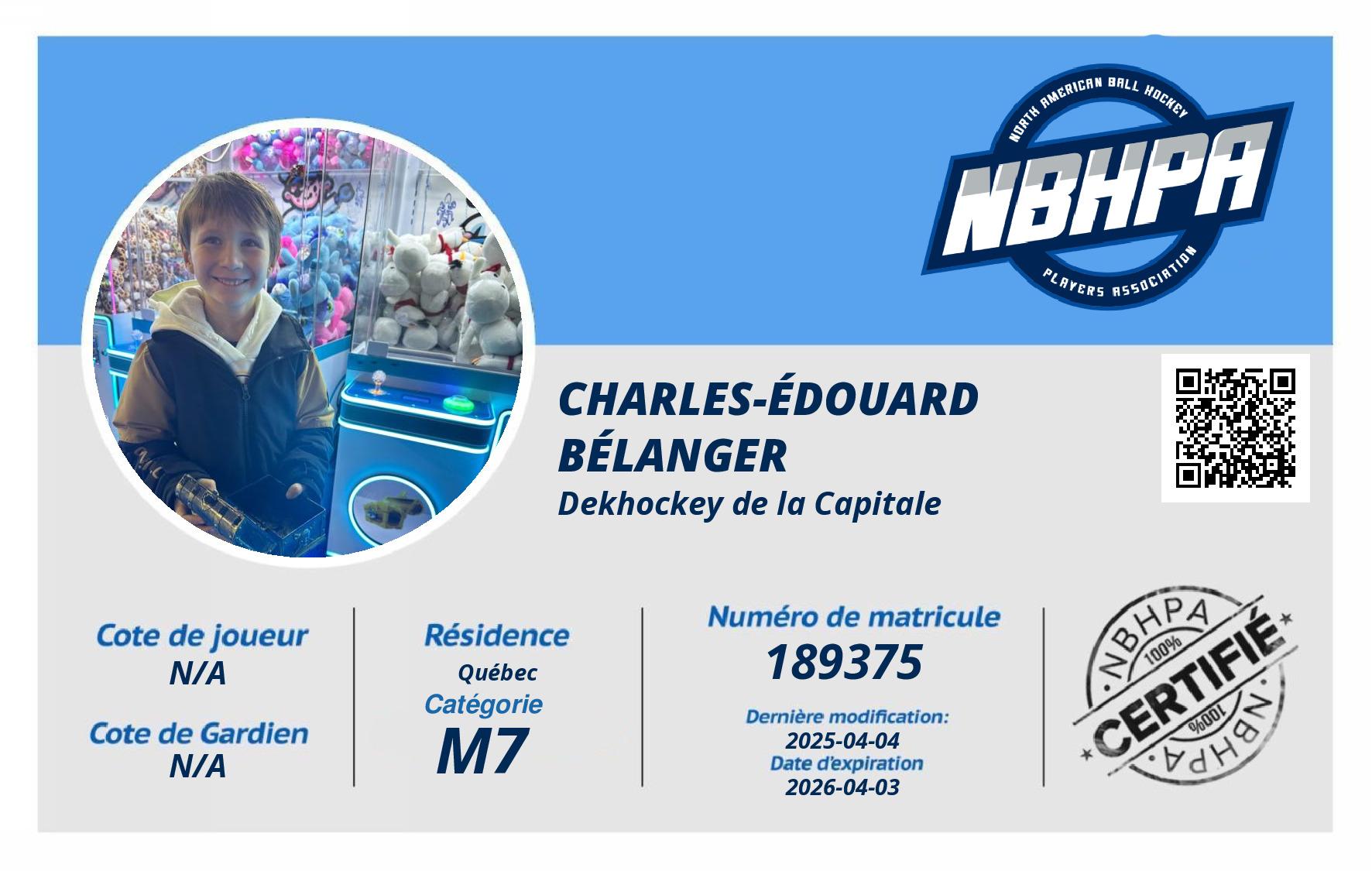 Charles-Édouard Bélanger