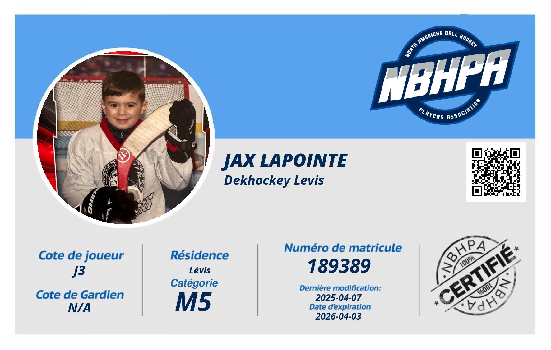 Jax Lapointe