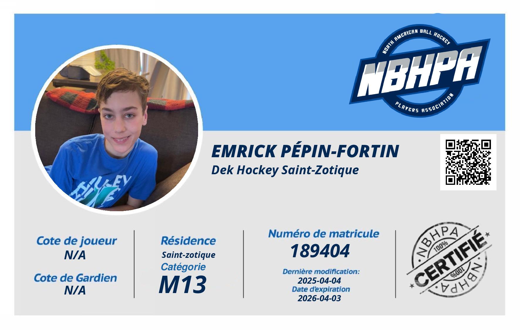 Emrick Pépin-Fortin