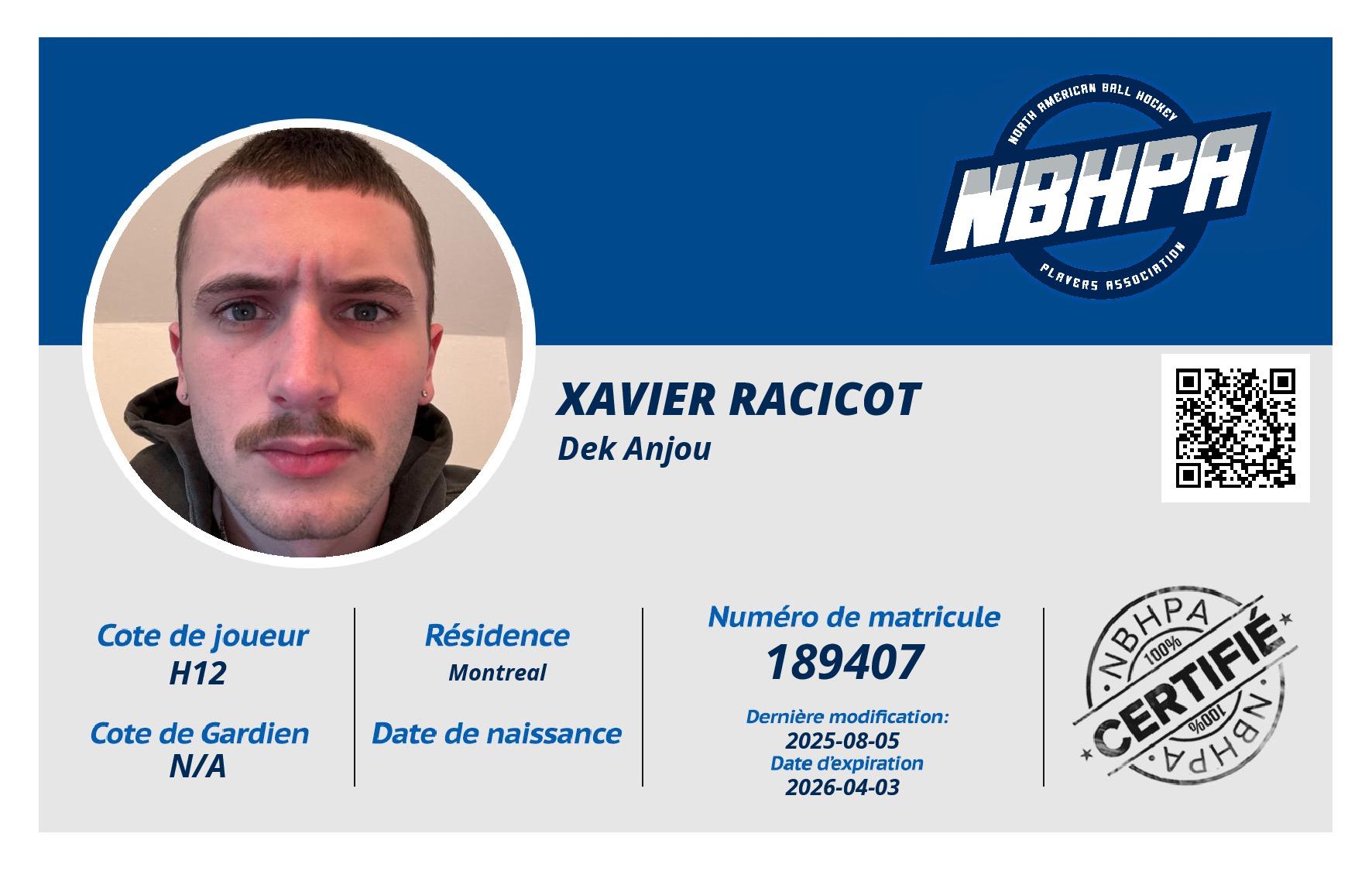 Xavier Racicot