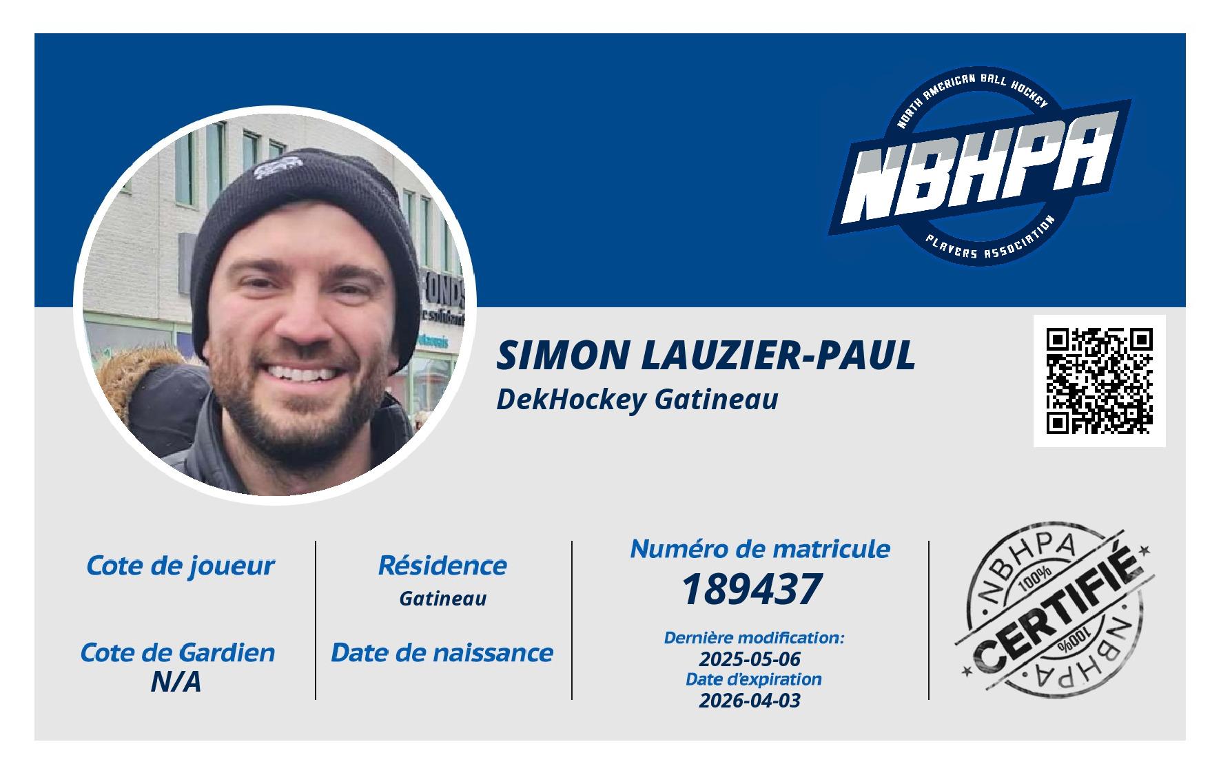 Simon Lauzier-Paul