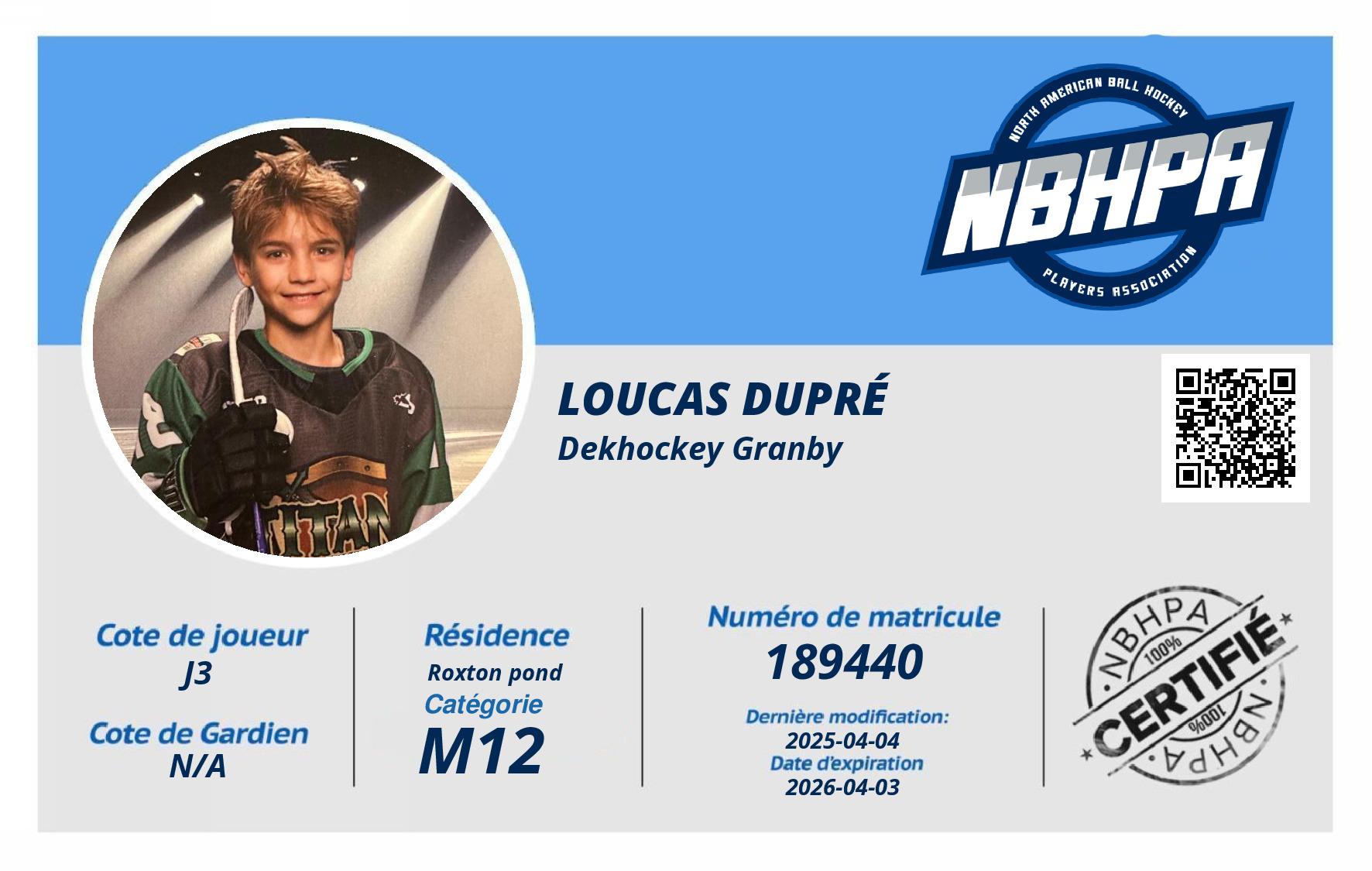 Loucas Dupré 
