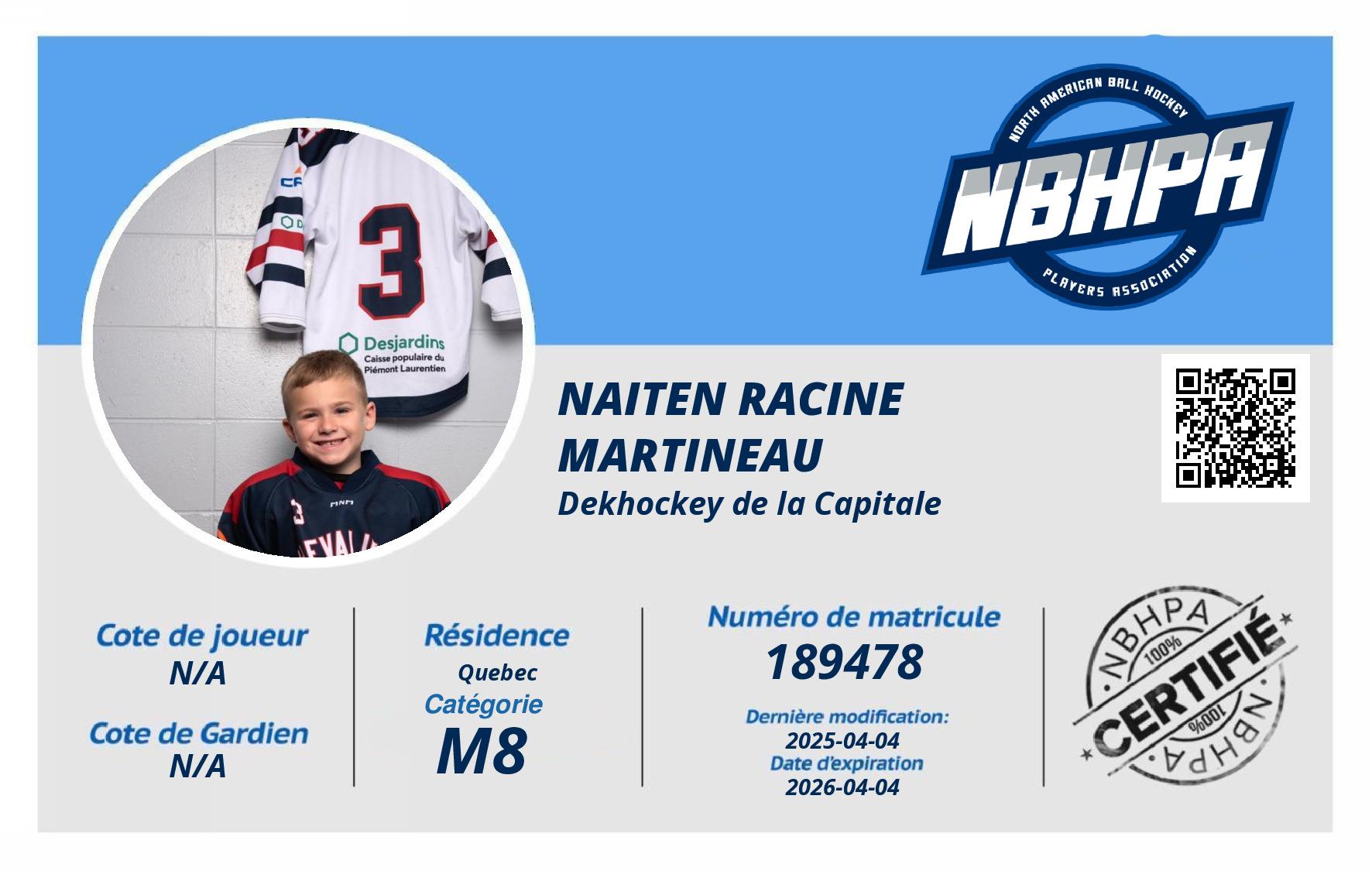 Naiten Racine Martineau 