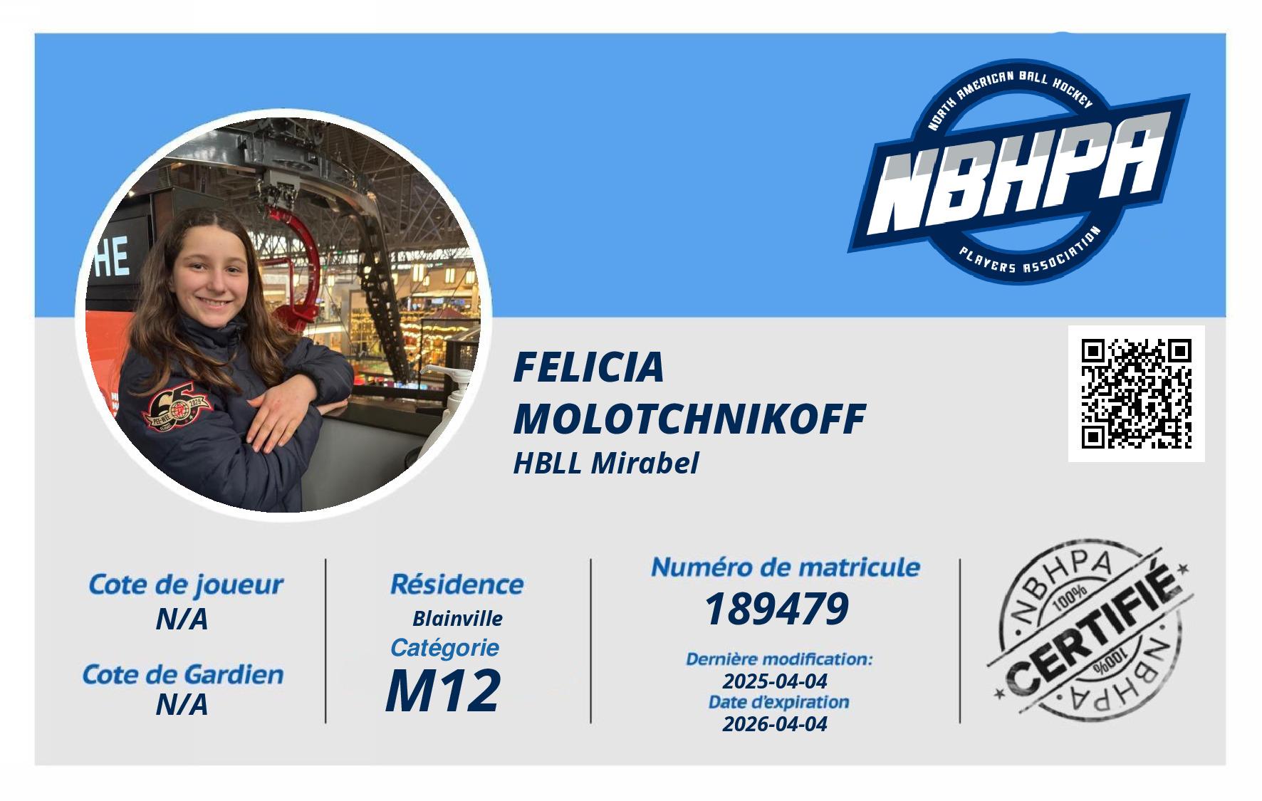Felicia Molotchnikoff 