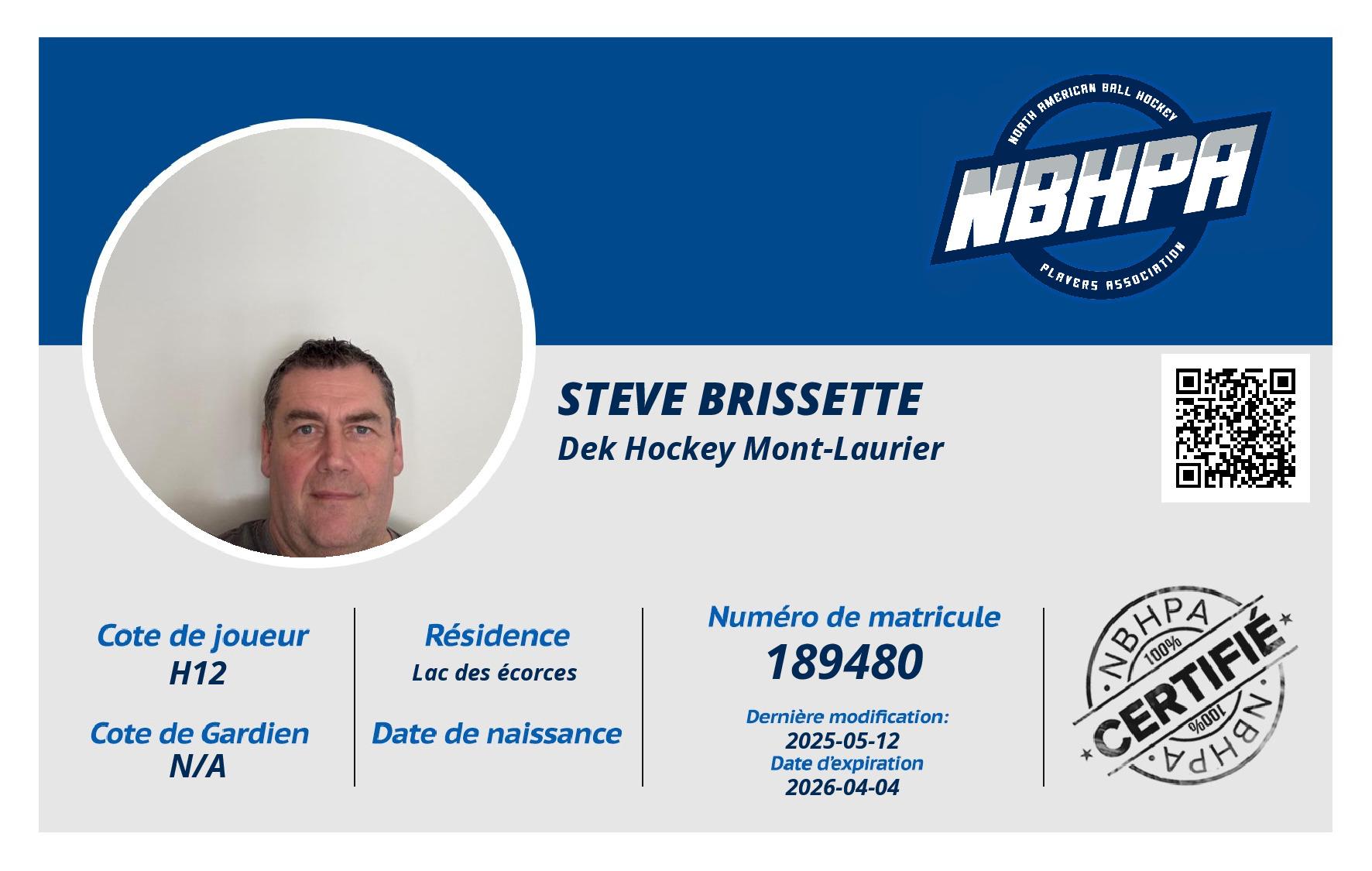 Steve Brissette 