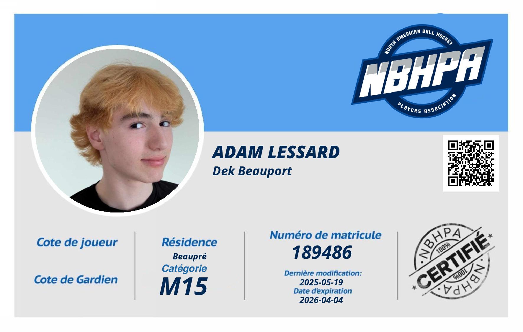 Adam Lessard 