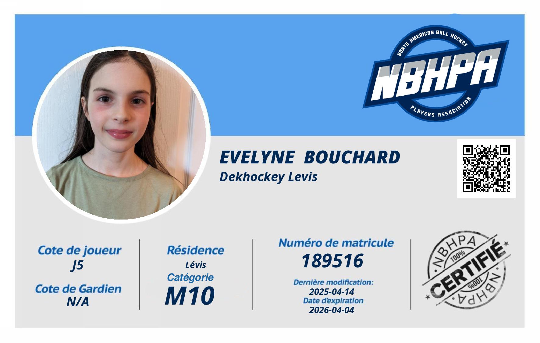 Evelyne  Bouchard 