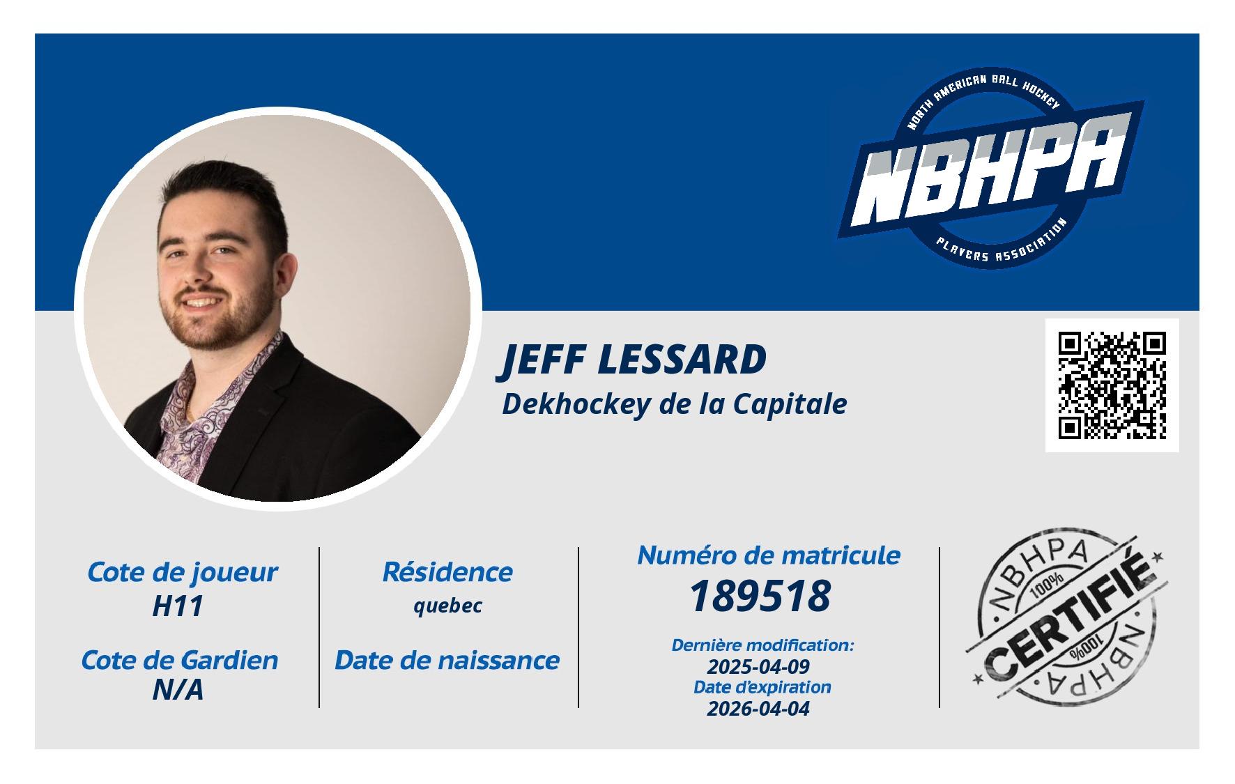 jeff lessard