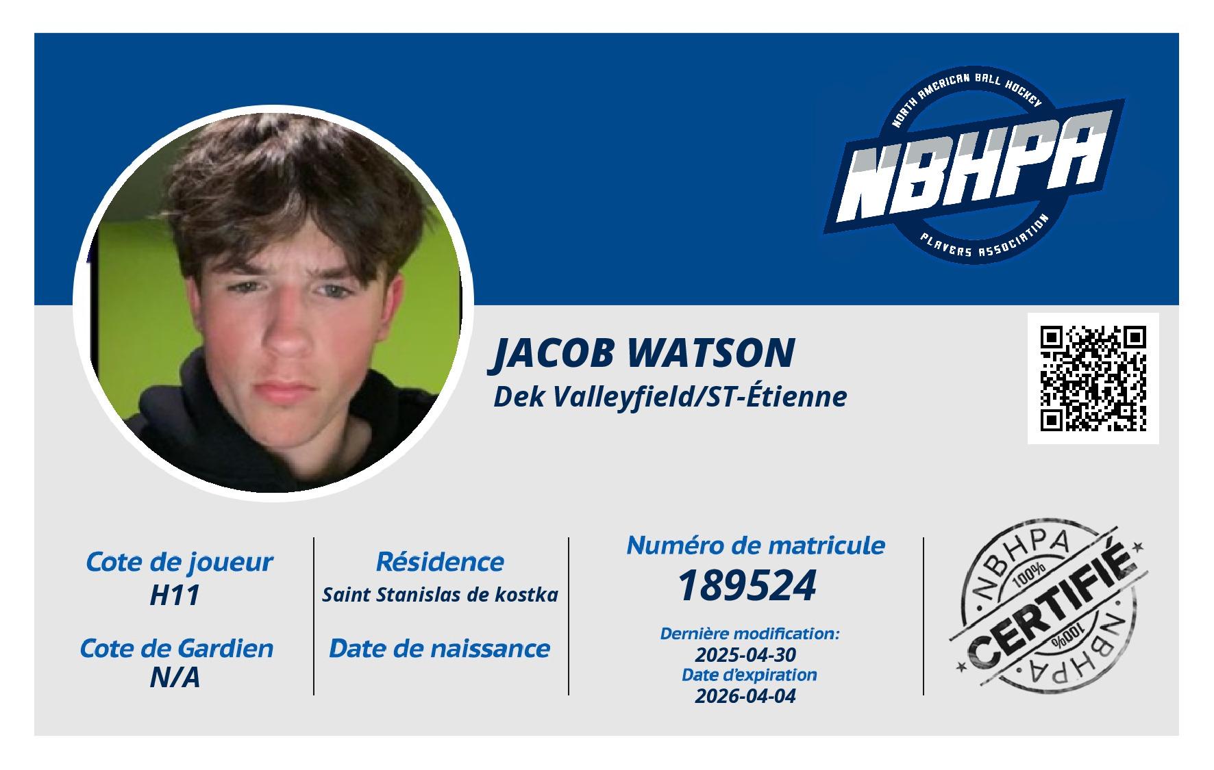 Jacob Watson