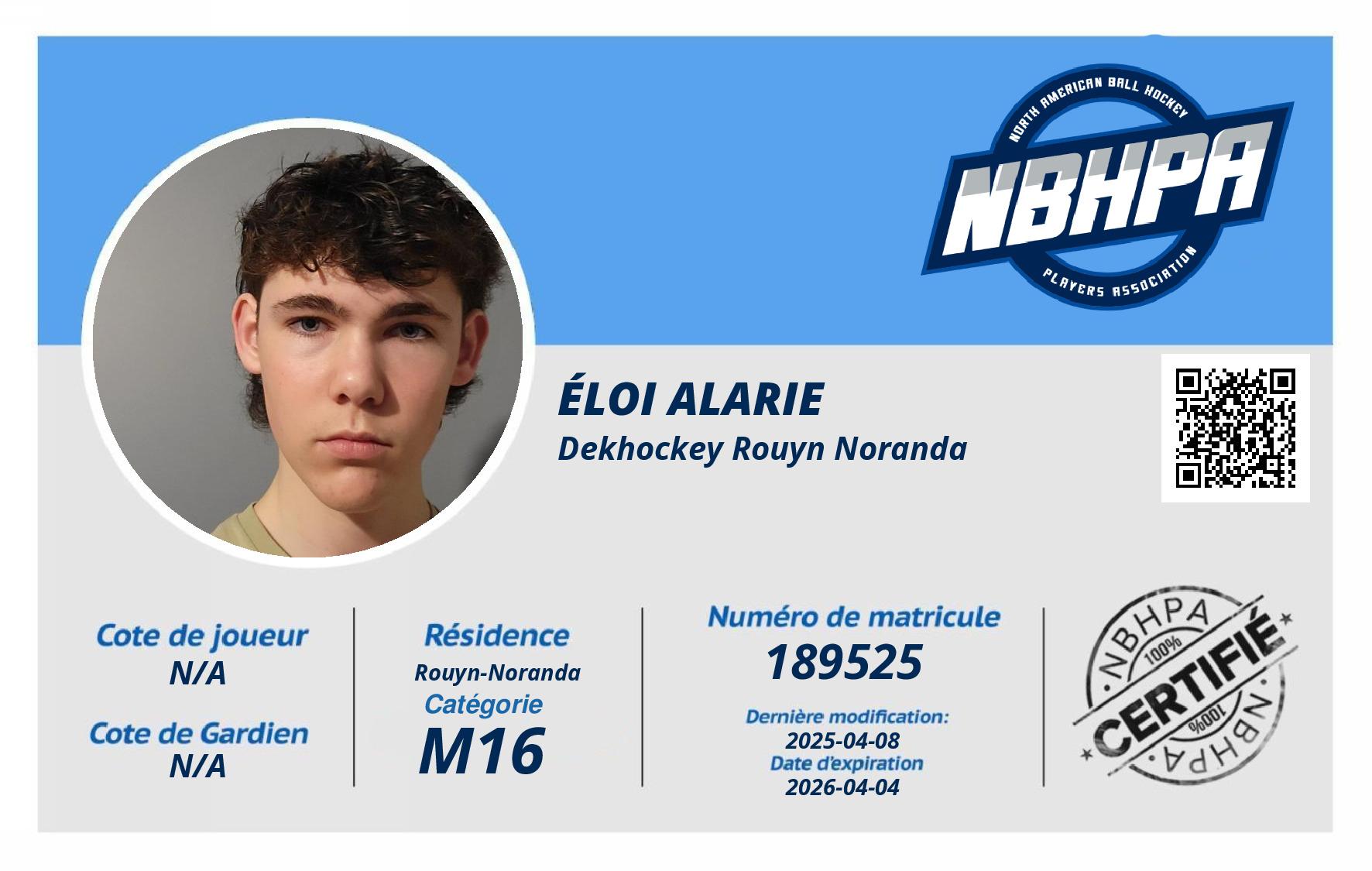 Éloi Alarie