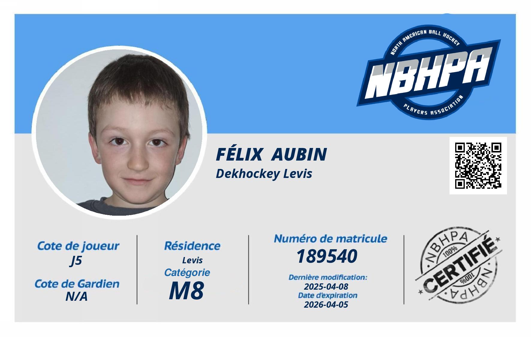 Félix  Aubin