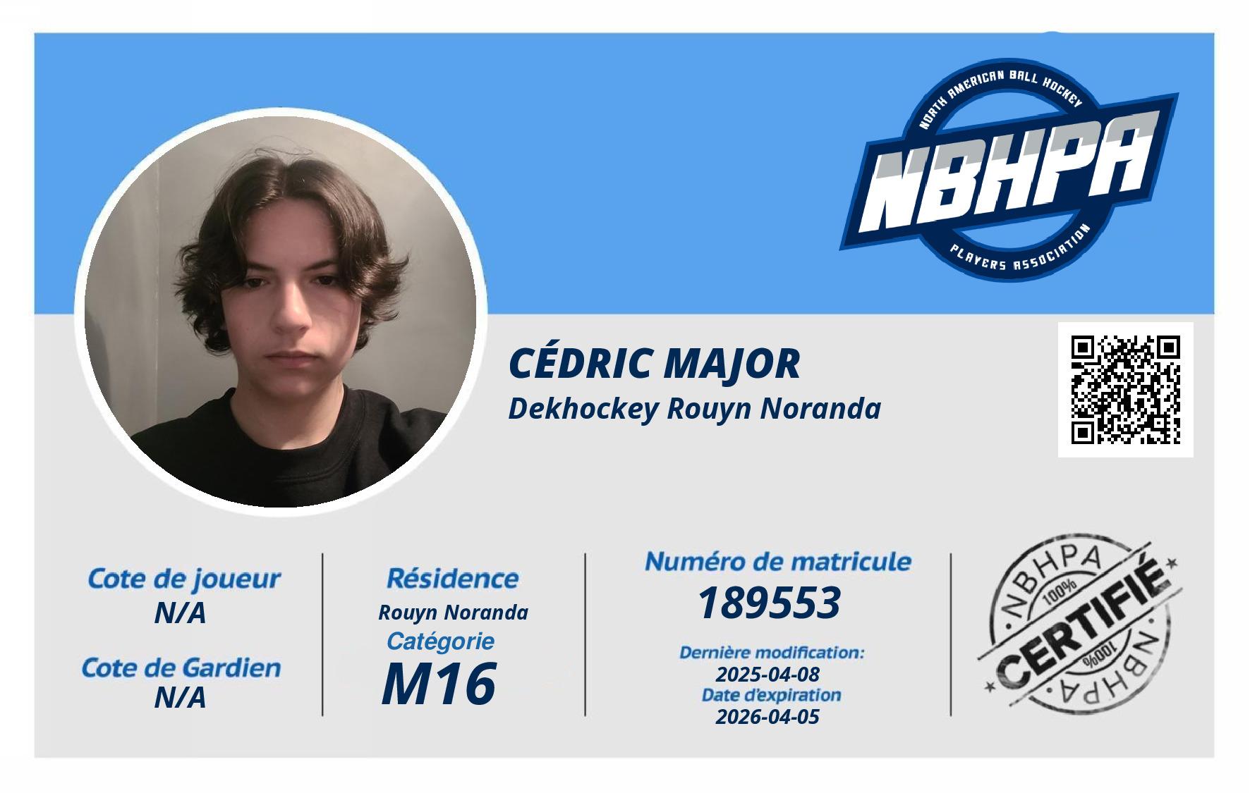 Cédric Major