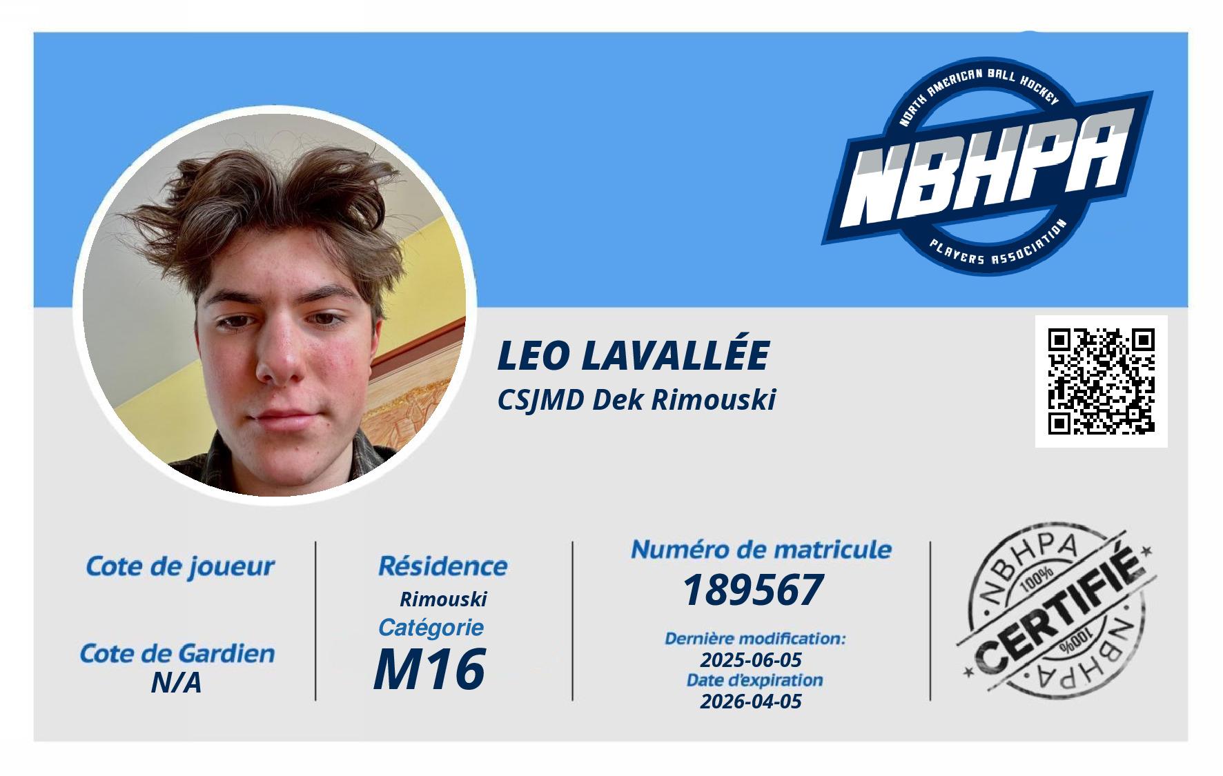 Leo Lavallée 