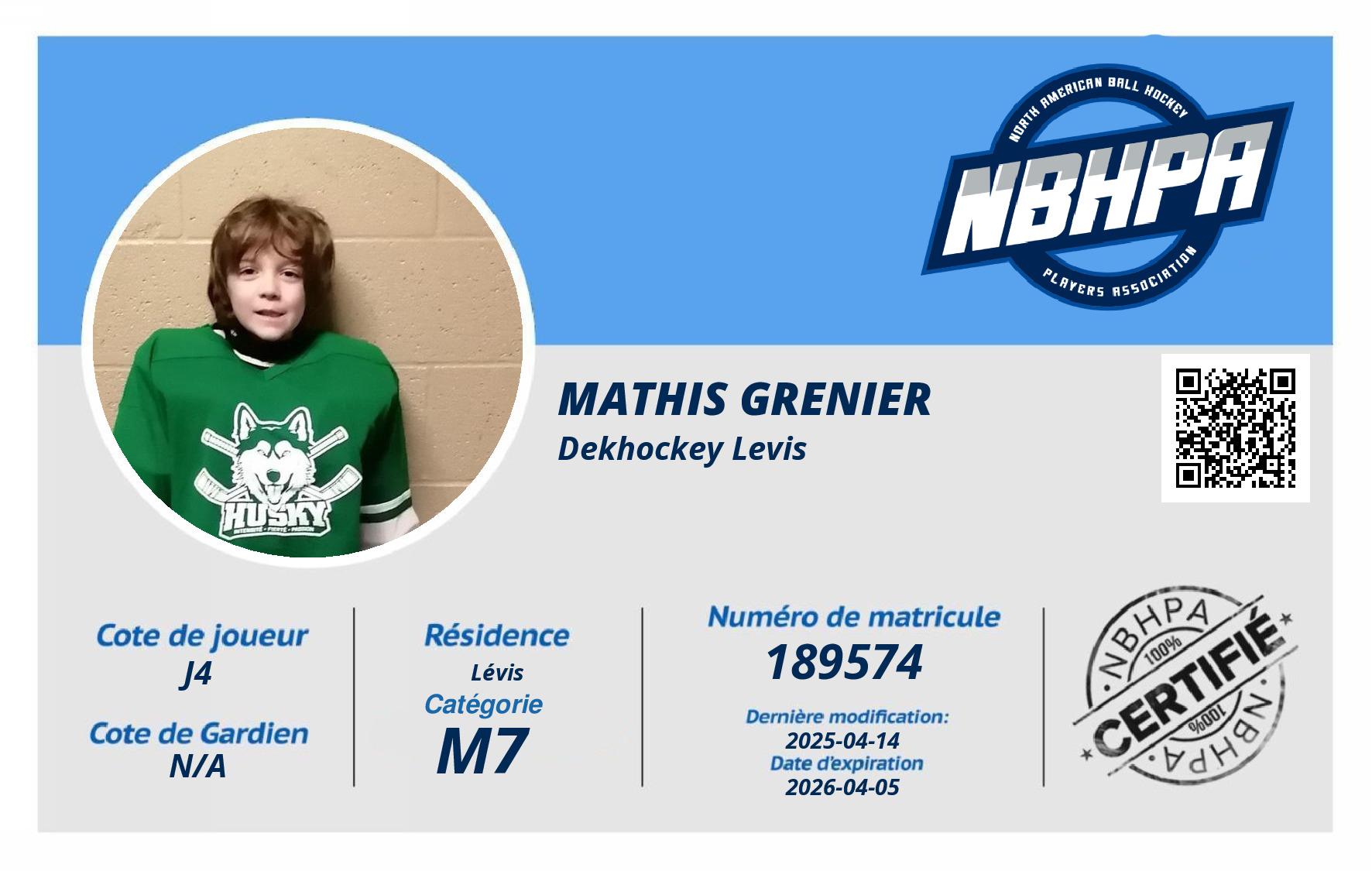 Mathis Grenier