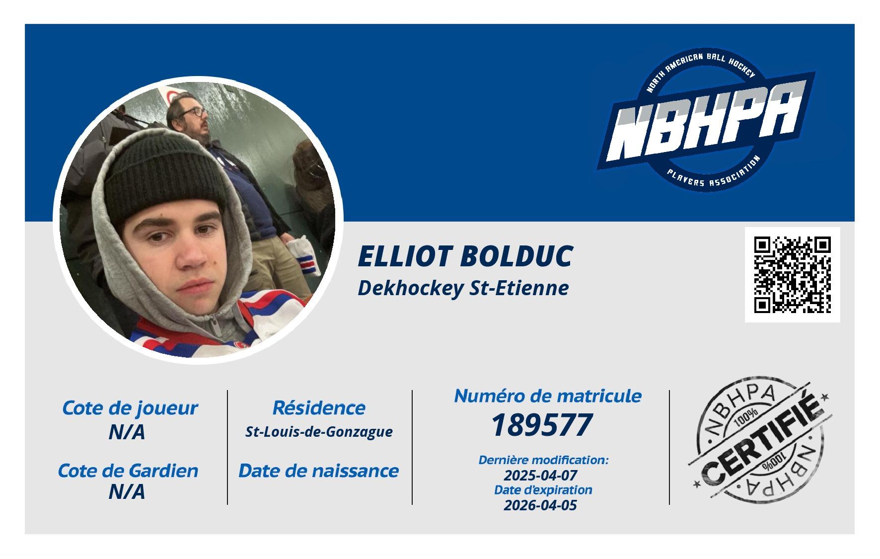 Elliot Bolduc