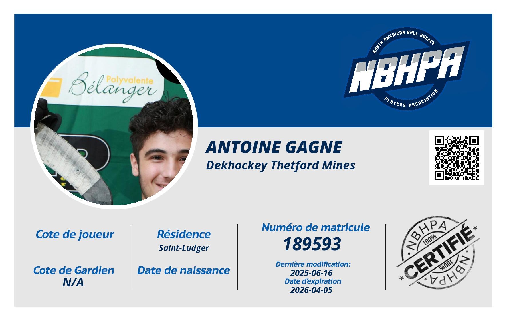 Antoine Gagne