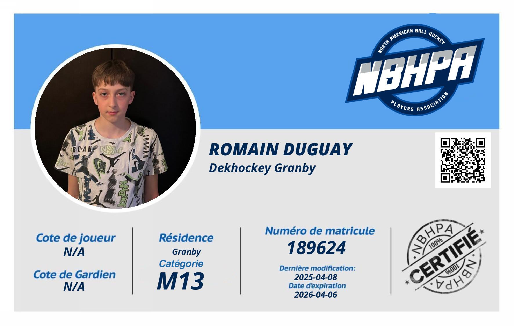 Romain Duguay