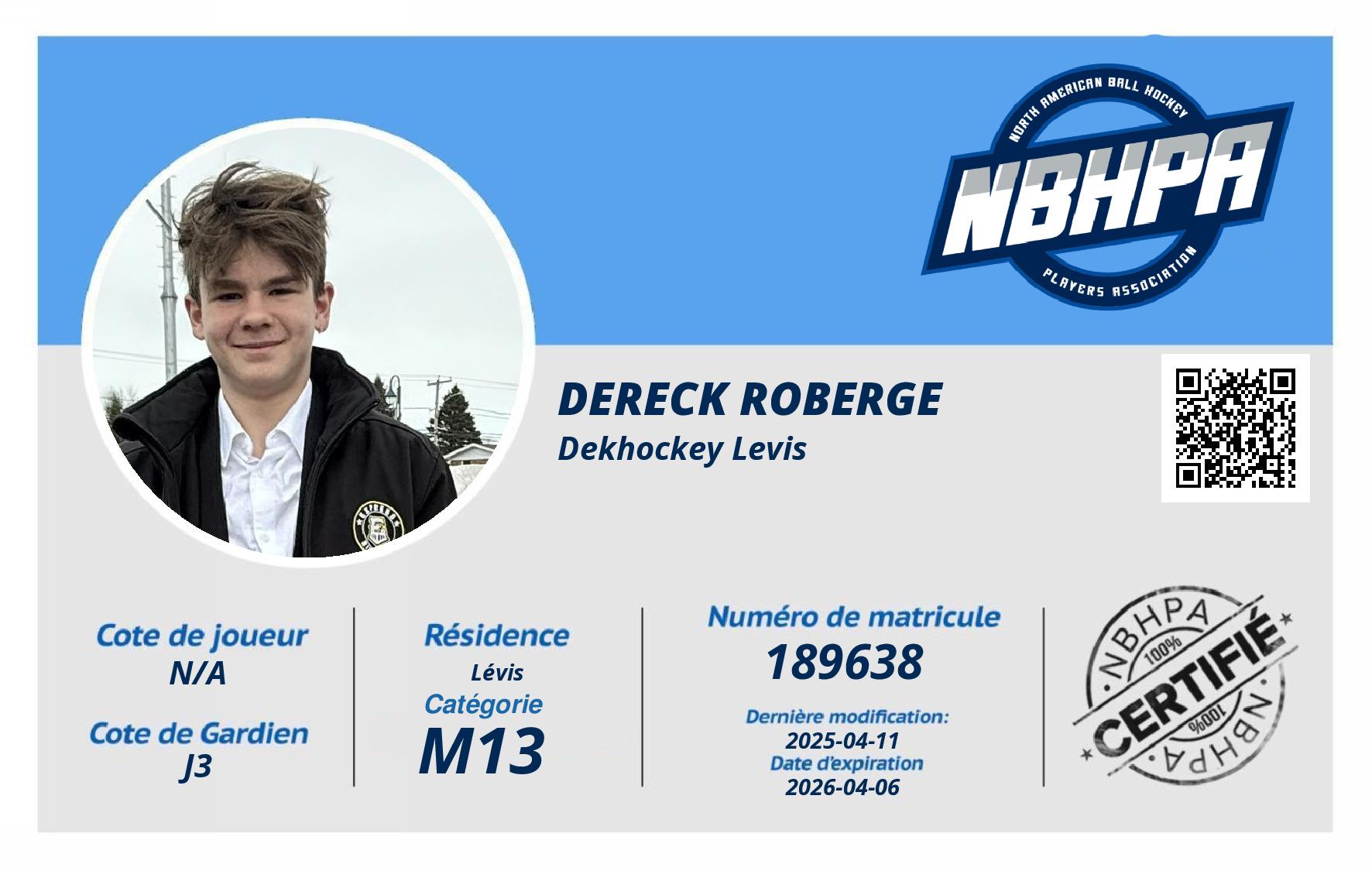 Dereck Roberge