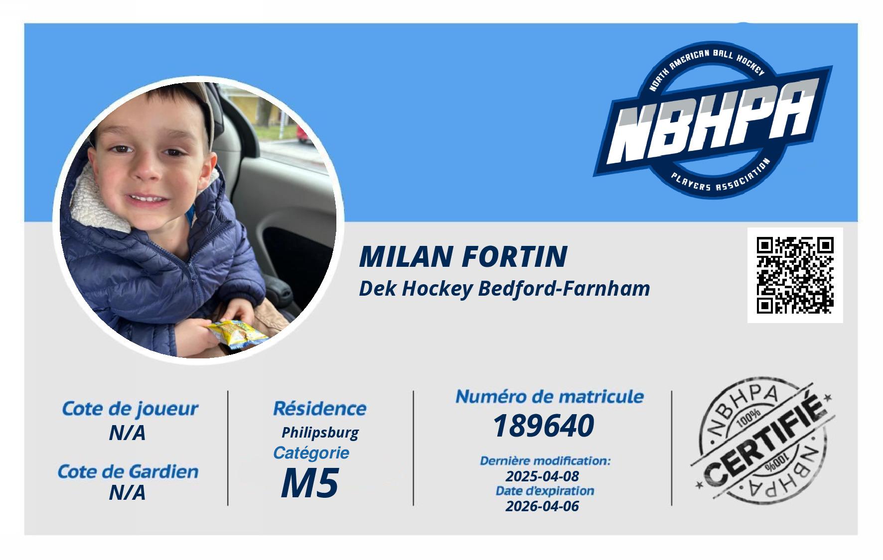 Milan Fortin 