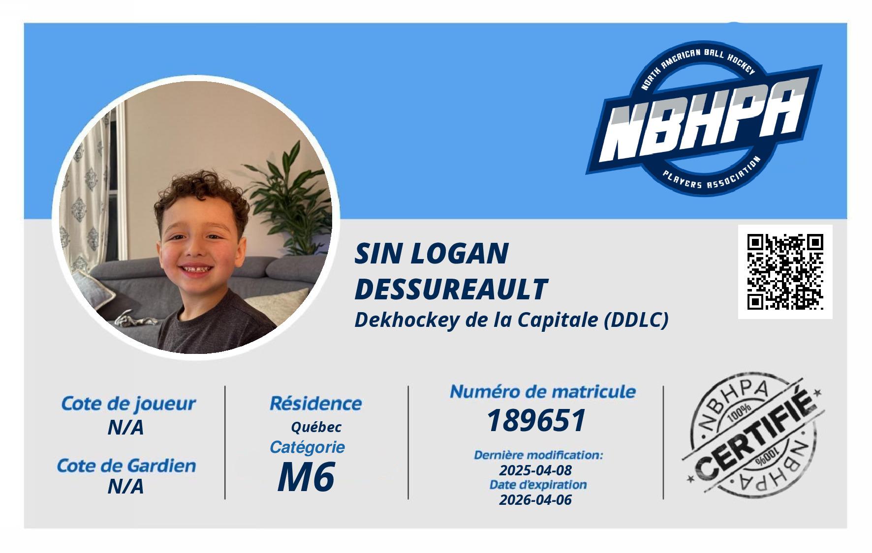 Sin Logan Dessureault