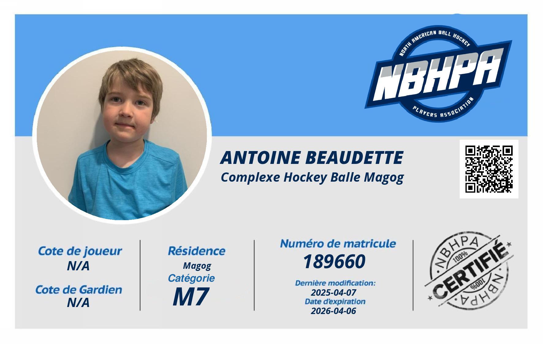 Antoine Beaudette