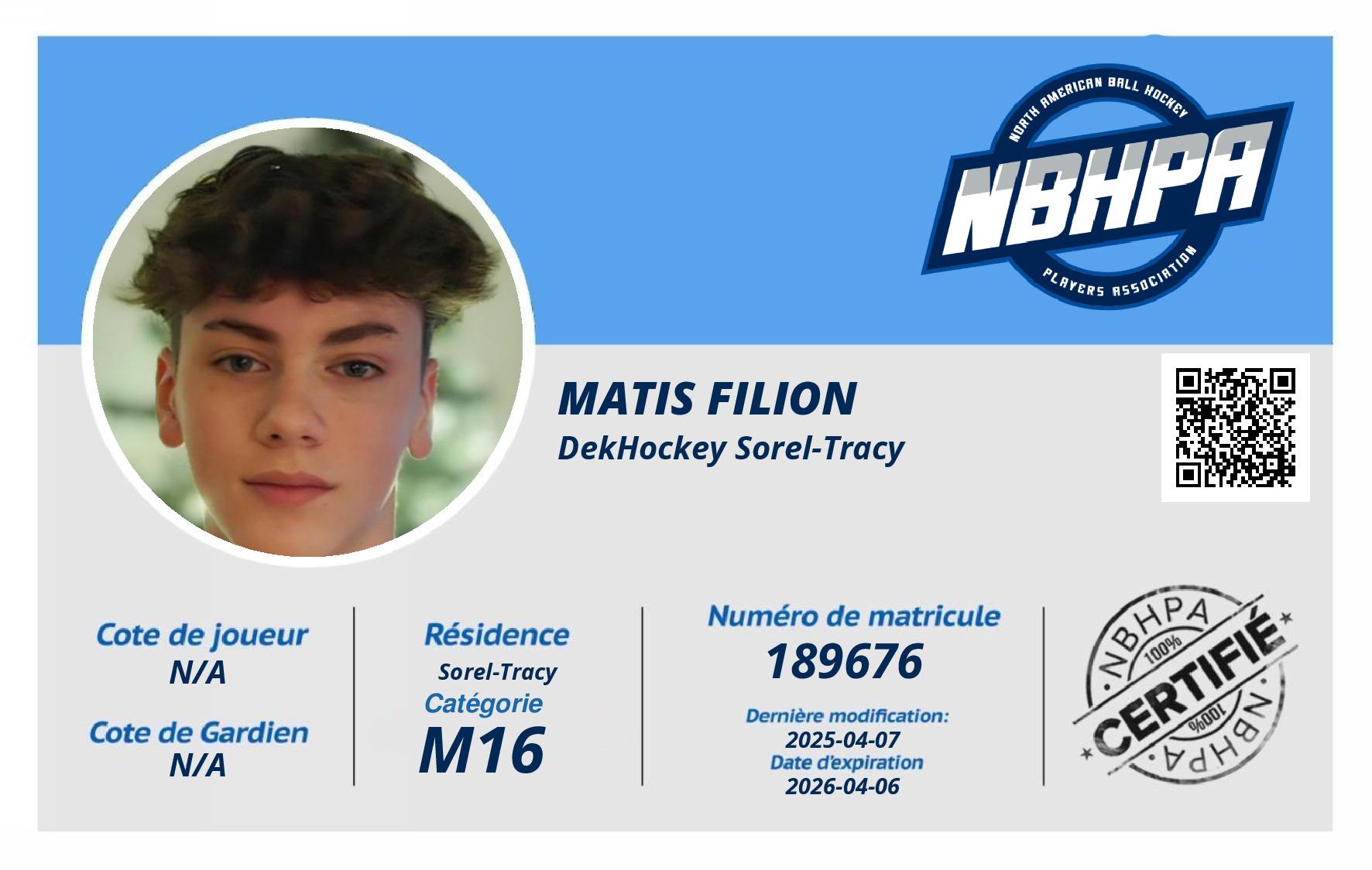 Matis Filion