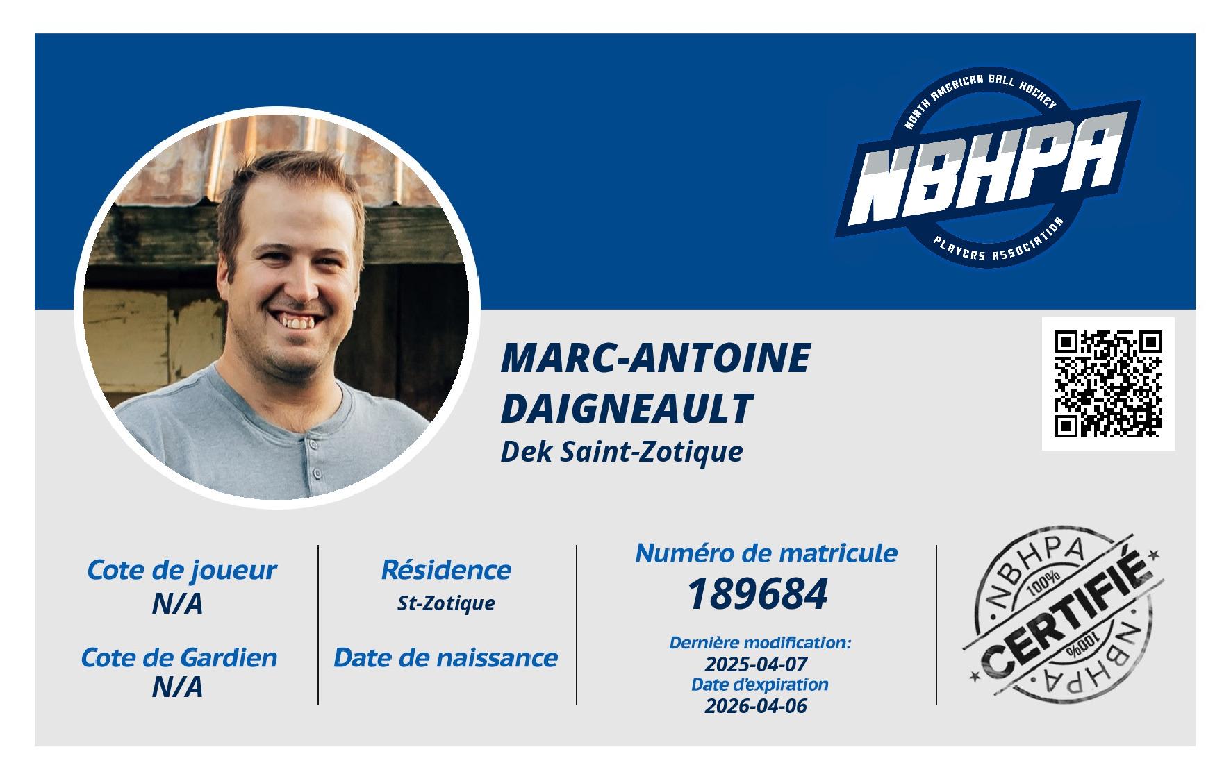 Marc-Antoine Daigneault 
