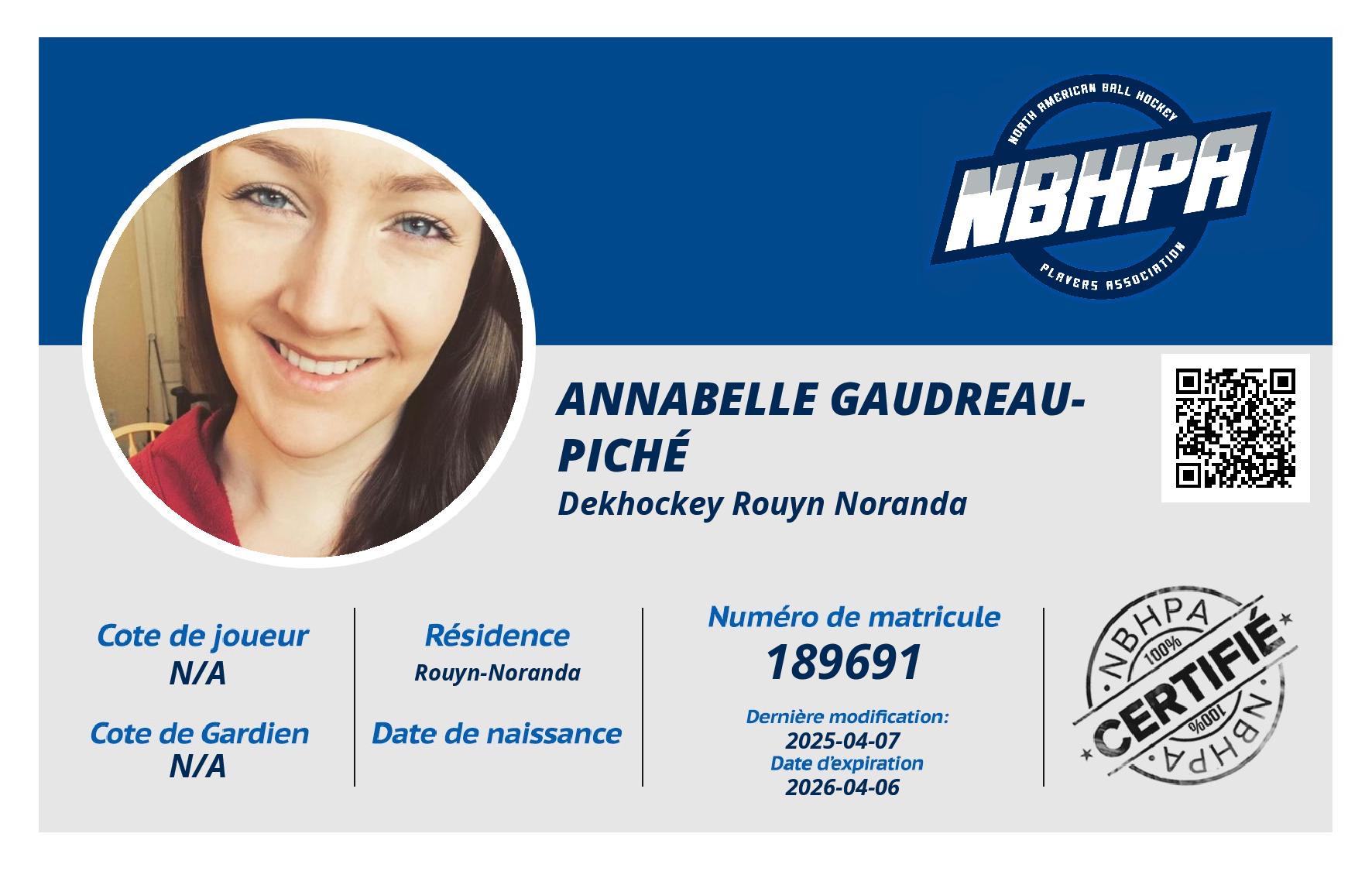 Annabelle Gaudreau-Piché