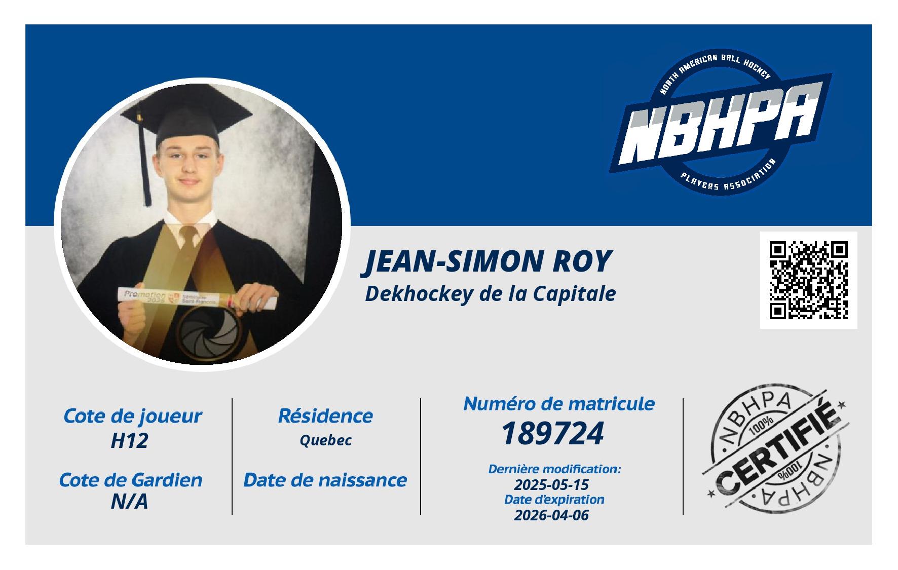 Jean-Simon Roy