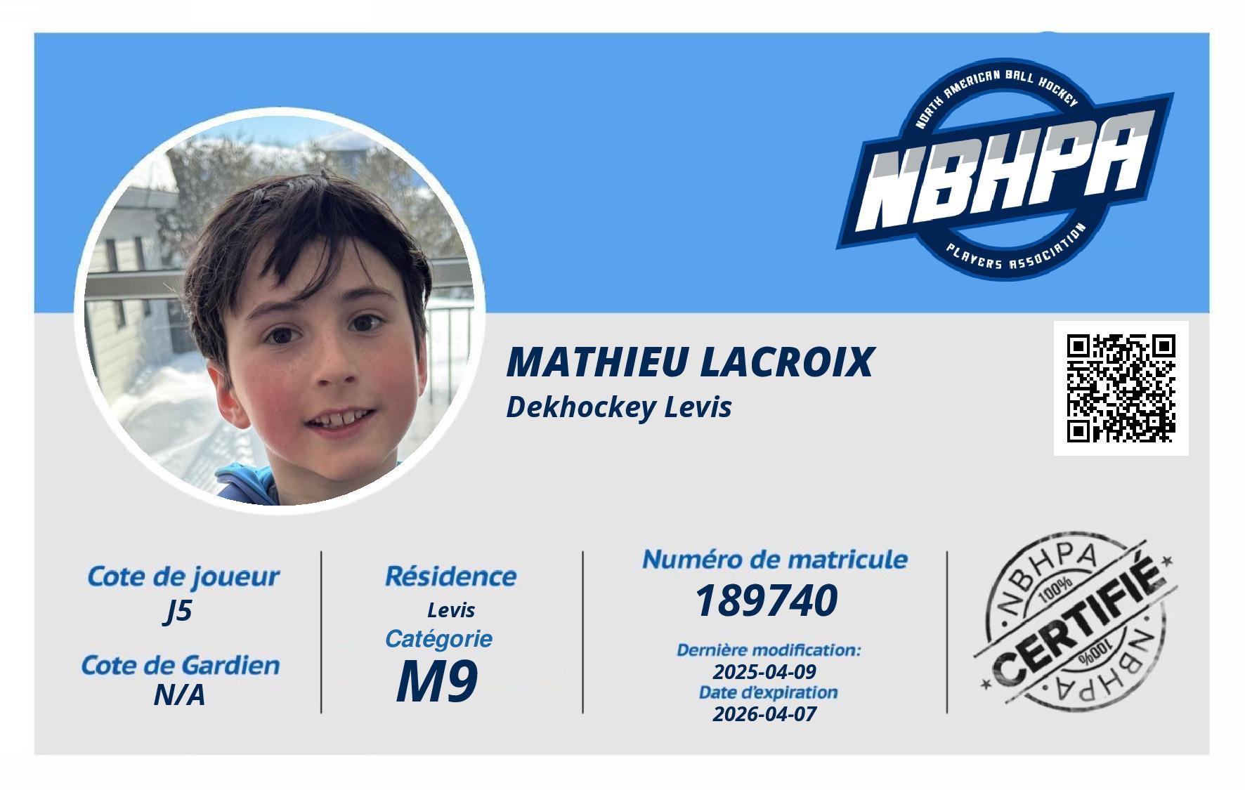 Mathieu Lacroix