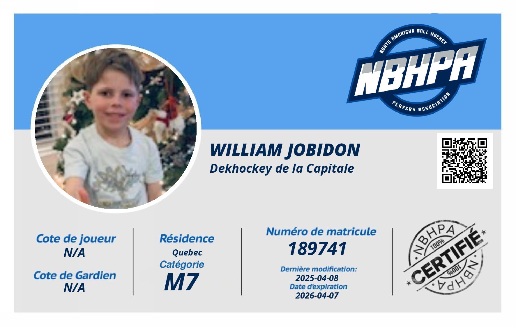William Jobidon