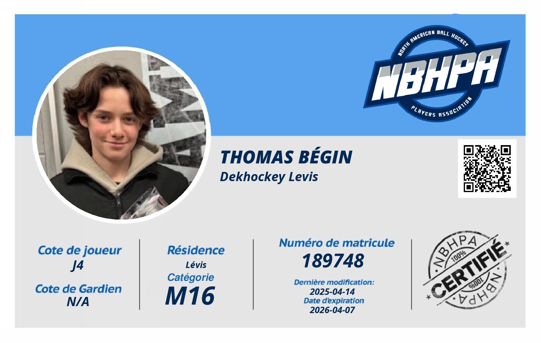 Thomas Bégin